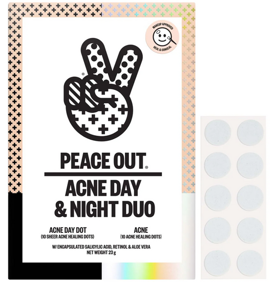 Peace Out  Acne Salicylic Acid Day & Night Duo