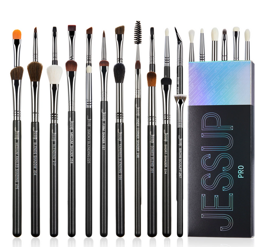 PRO Comprehensive Eye Brush Set 28Pcs T341 Jessup Beauty