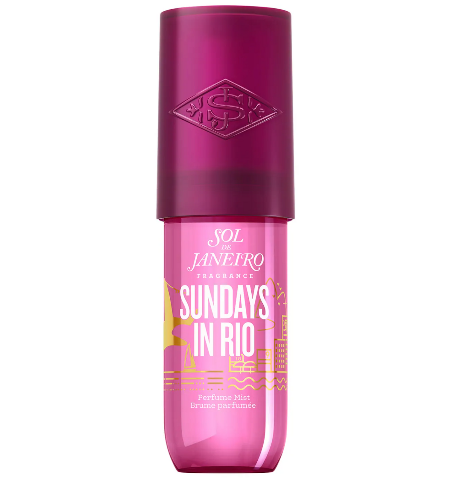 Sol de Janeiro  Sundays in Rio Warm Vanilla Hair & Body Perfume Mist perfume para cuerpo y cabello