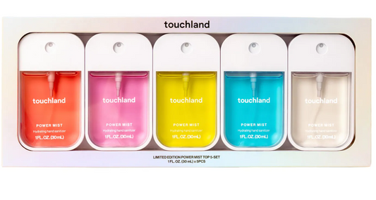 Touchland  Limited Edition Power Mist Hydrating Hand Sanitizer Top 5-Set