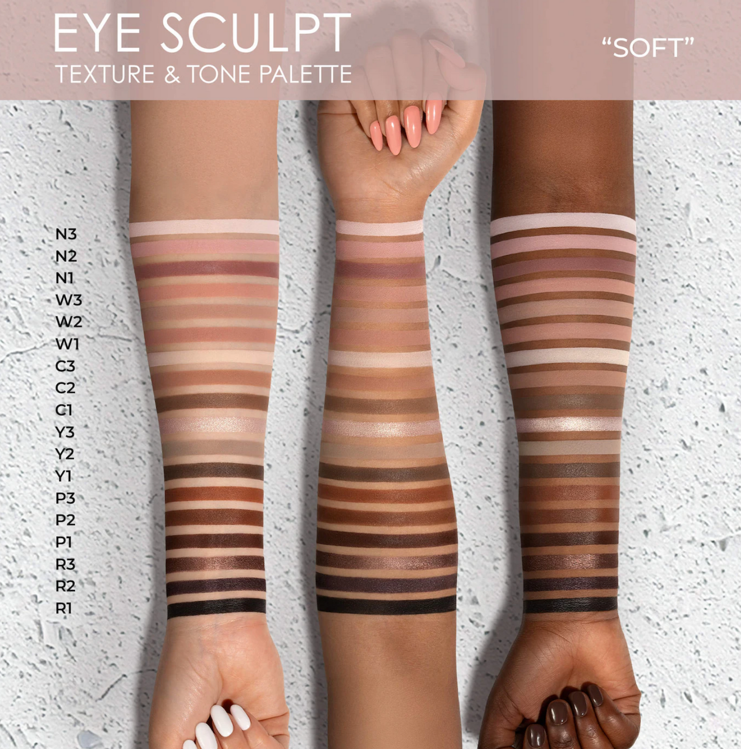 NATASHA DENONA  Eye Sculpt Texture & Tone Eyeshadow Palette