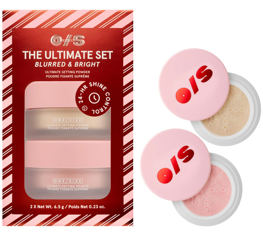 ONE/SIZE by Patrick Starrr  Ultimate Blurring Setting Powder Blurred & Bright Travel Duo