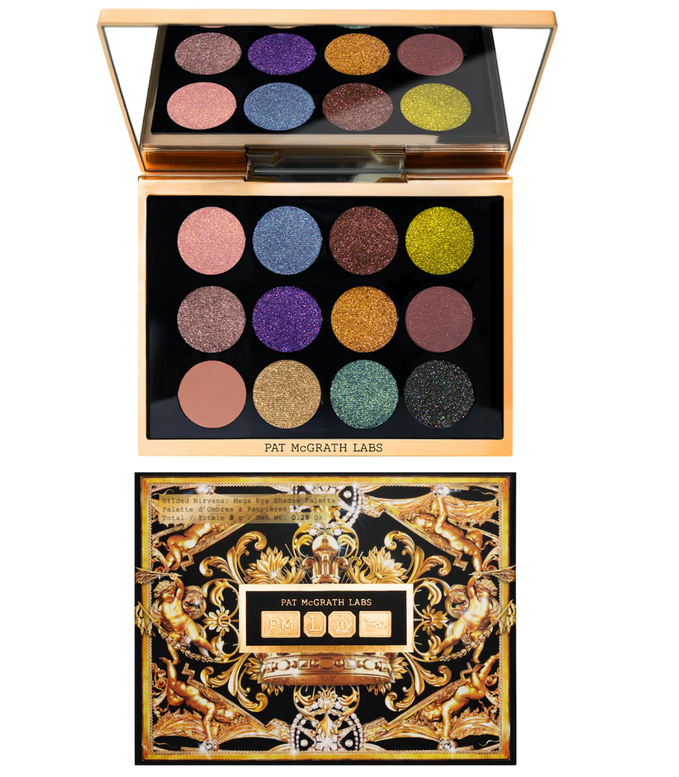 PAT McGRATH LABS  GILDED NIRVANA: MEGA EYE SHADOW PALETTE
