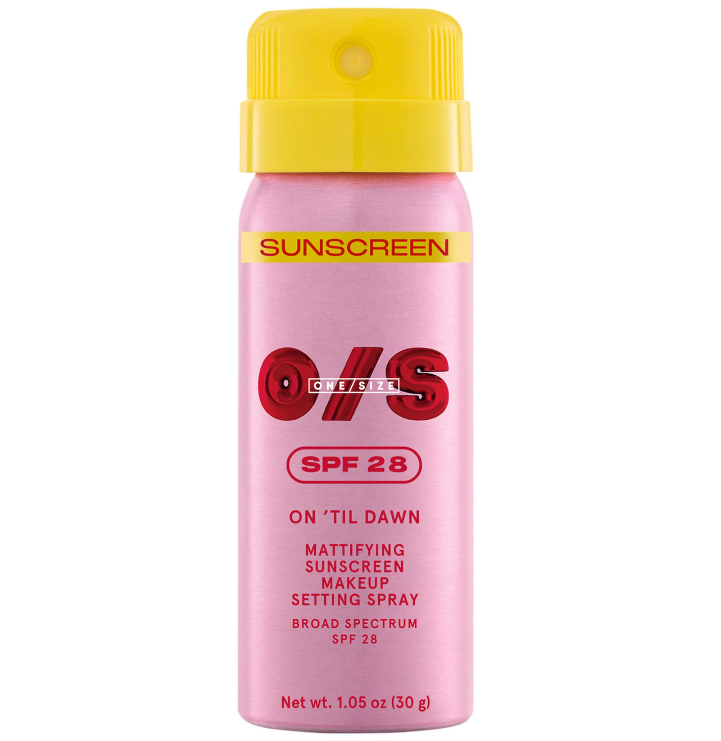 ONE/SIZE by Patrick Starrr  Mini On 'Til Dawn Mattifying Sunscreen Makeup Setting Spray SPF 28