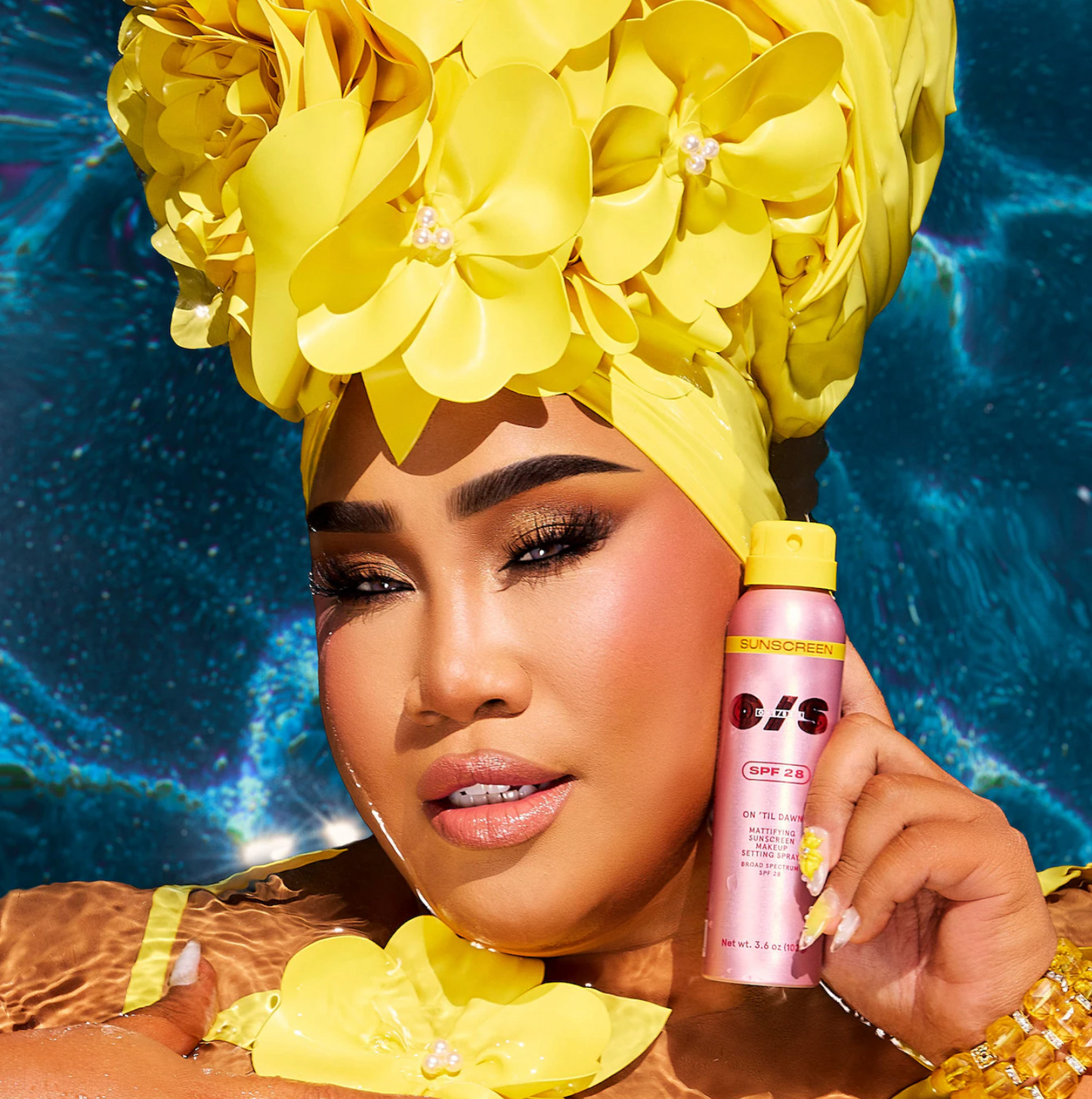 ONE/SIZE by Patrick Starrr  Mini On 'Til Dawn Mattifying Sunscreen Makeup Setting Spray SPF 28