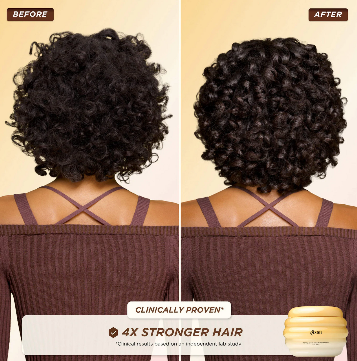 Gisou  Glow All The Way Hair and Lip Gift Set