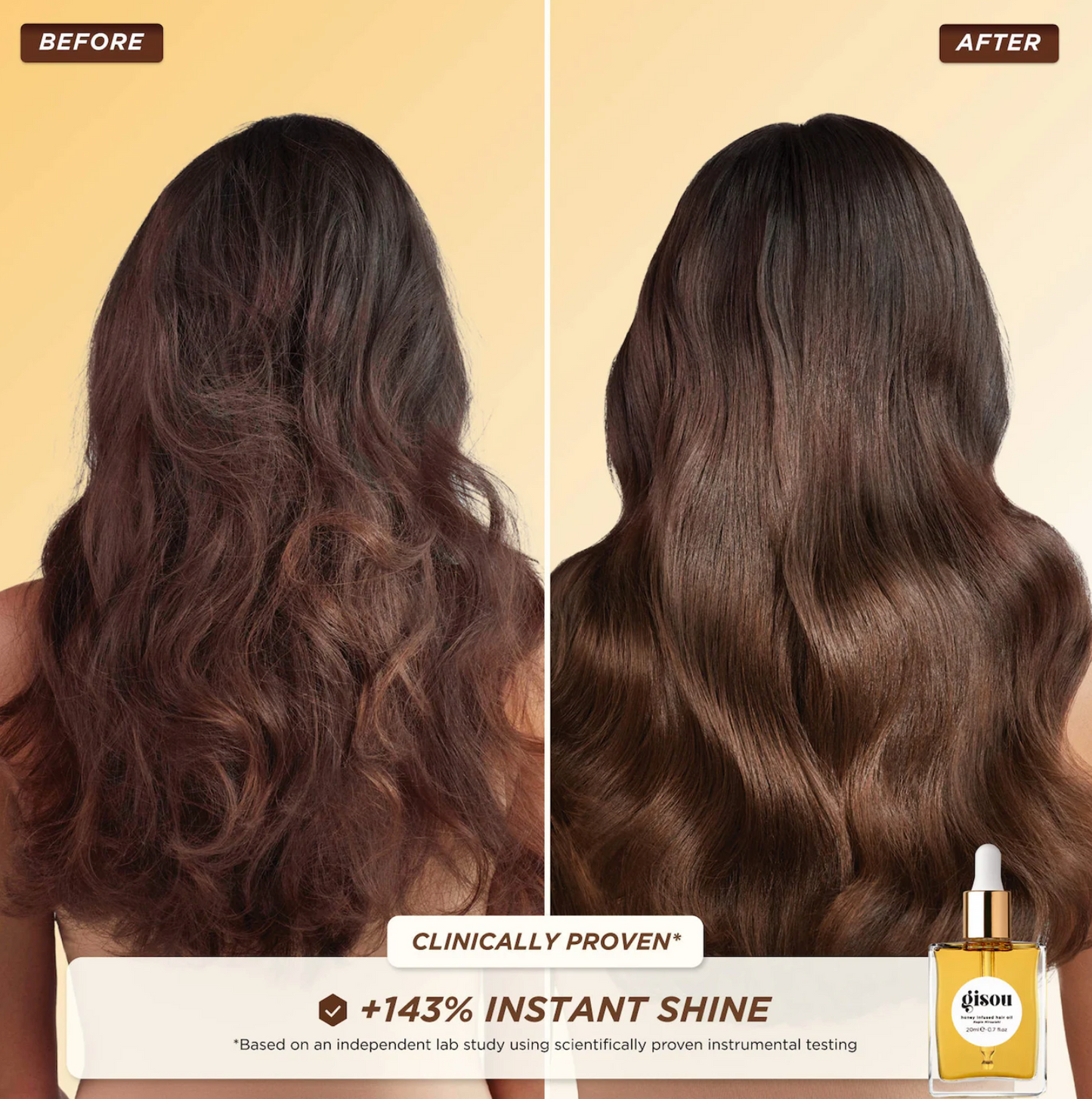 Gisou  Glow All The Way Hair and Lip Gift Set