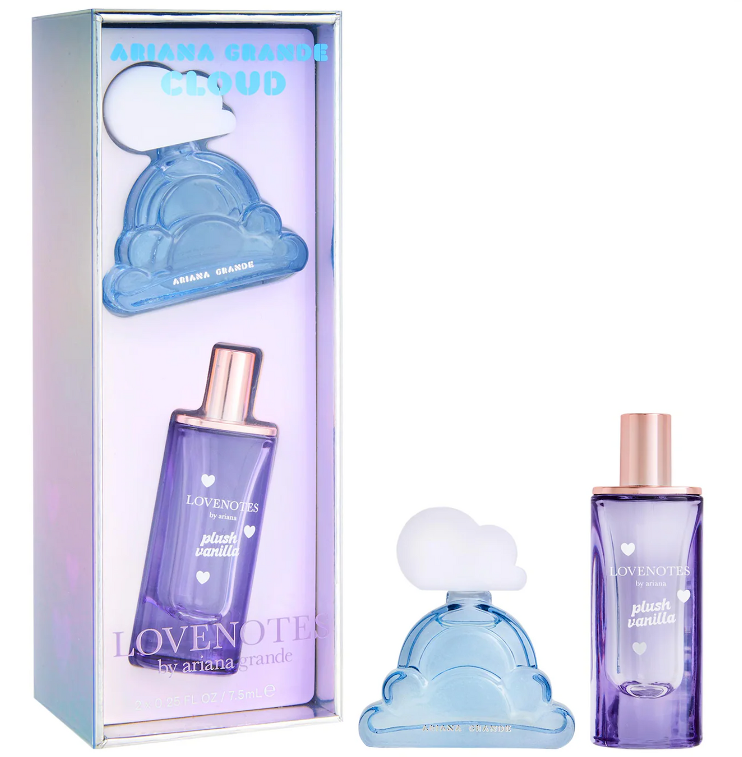 Ariana Grande  Mini Cloud & LOVENOTES Plush Vanilla Perfume Set