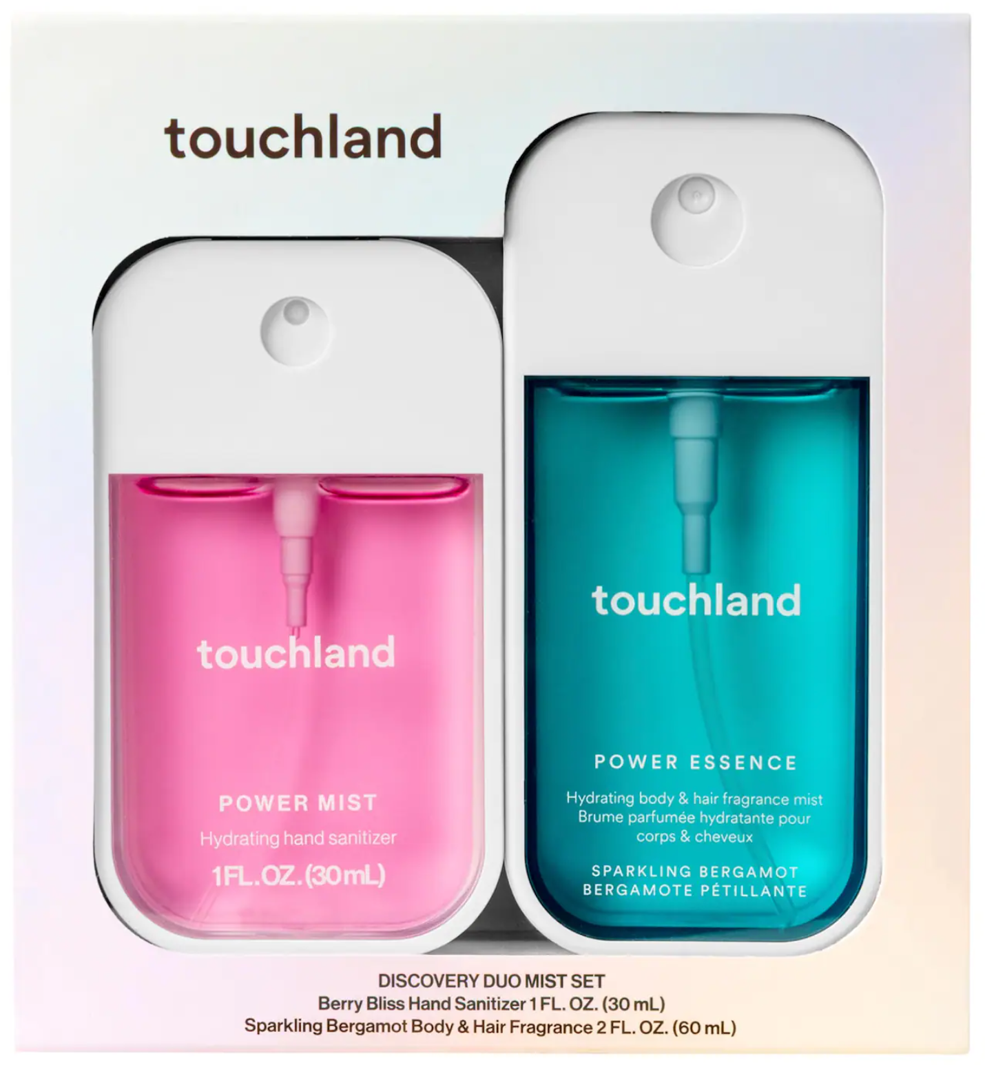 Touchland  Sparkling Bliss Limited Edition Body & Hand Mist Essentials Set