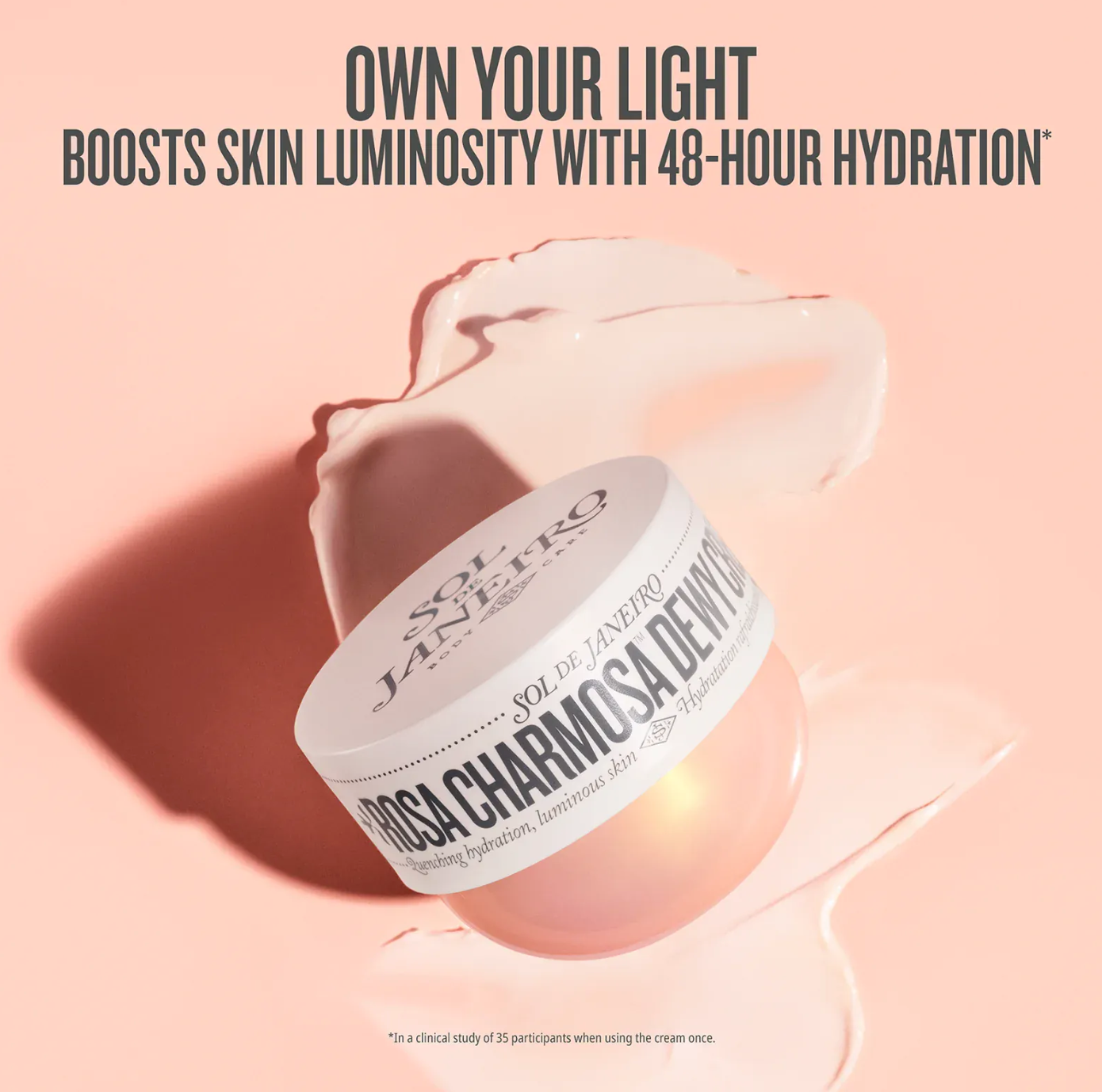 Rosa Charmosa™ DEWY CREAM Sol Janeiro