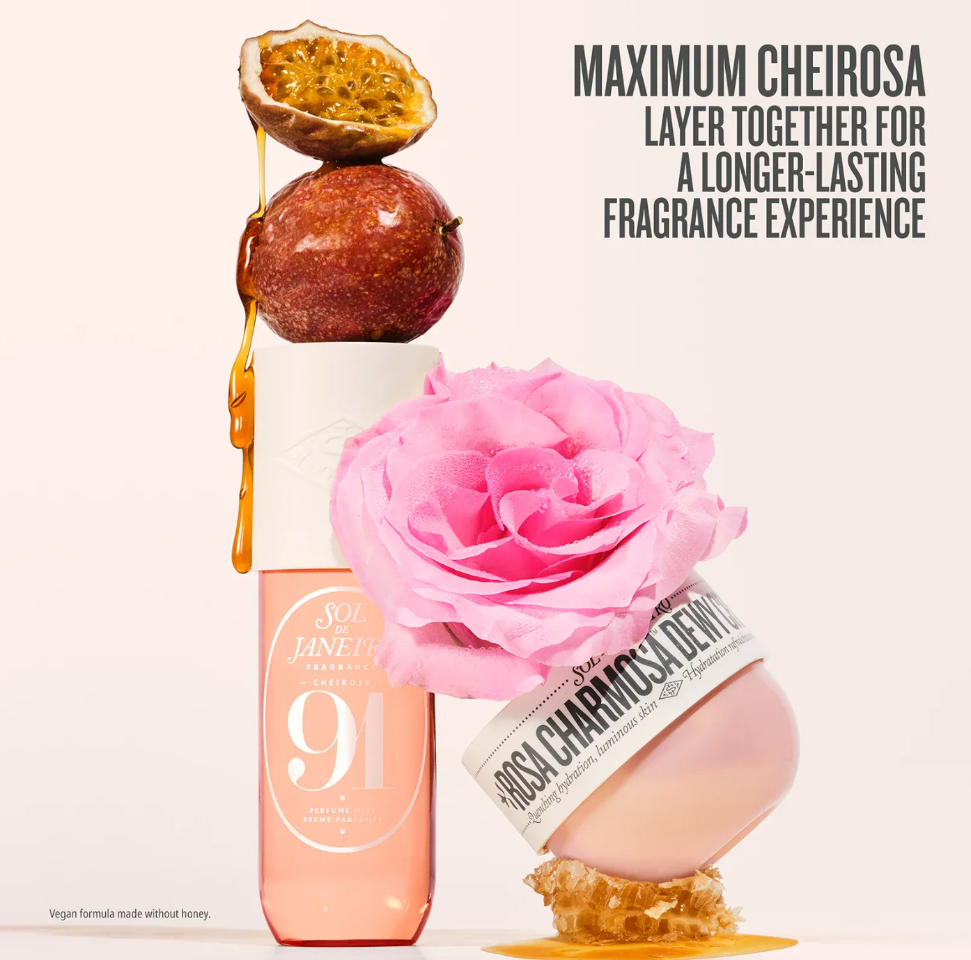 Rosa Charmosa™ DEWY CREAM Sol Janeiro