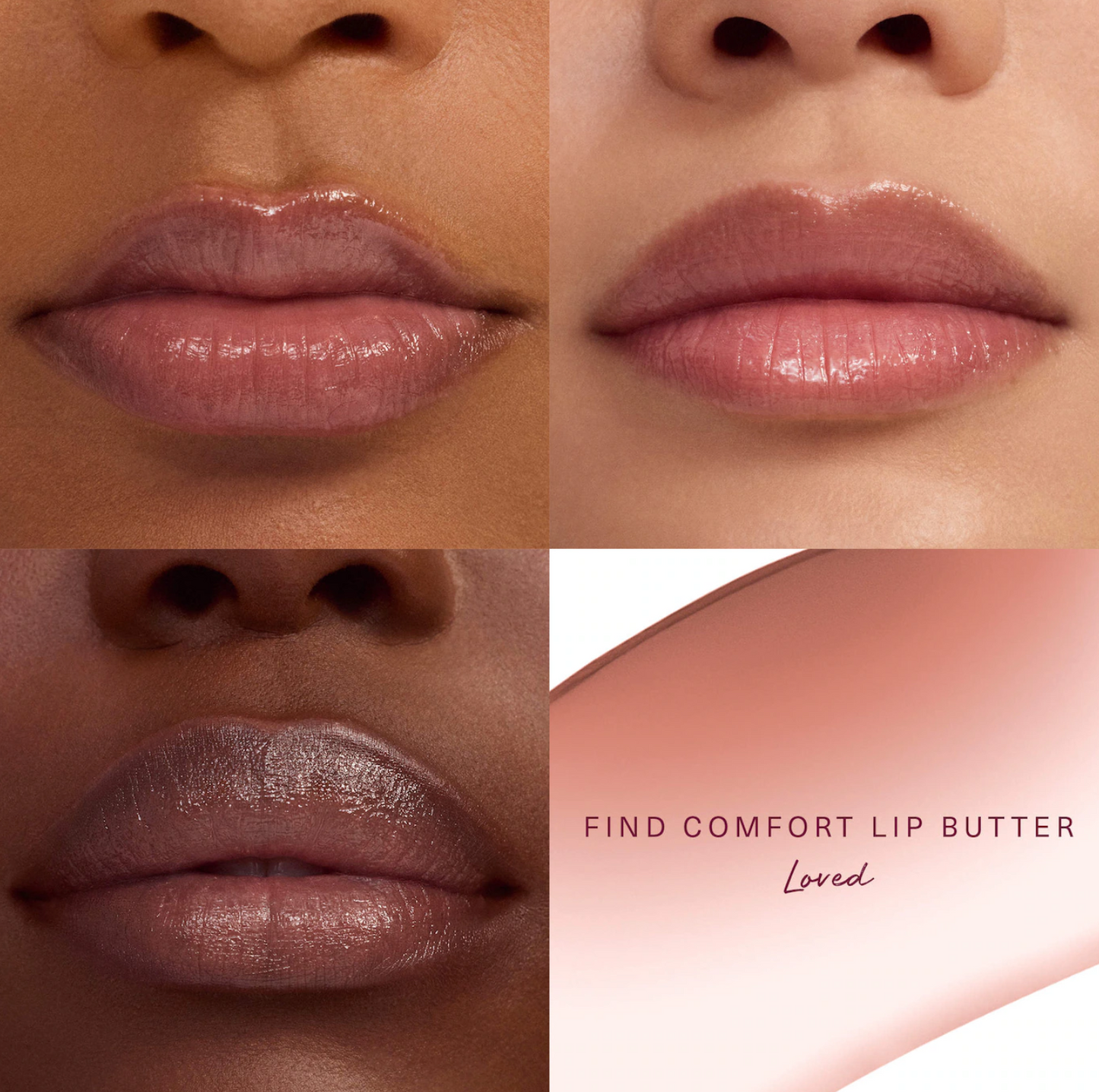 Rare Beauty by Selena Gomez  Find Comfort Lip Butter Balm + Overnight Mask with Hyaluronic Acid Butter