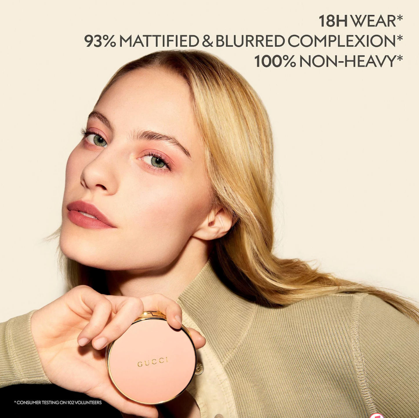 Gucci  Polvo facial matificante con 18 horas de duración