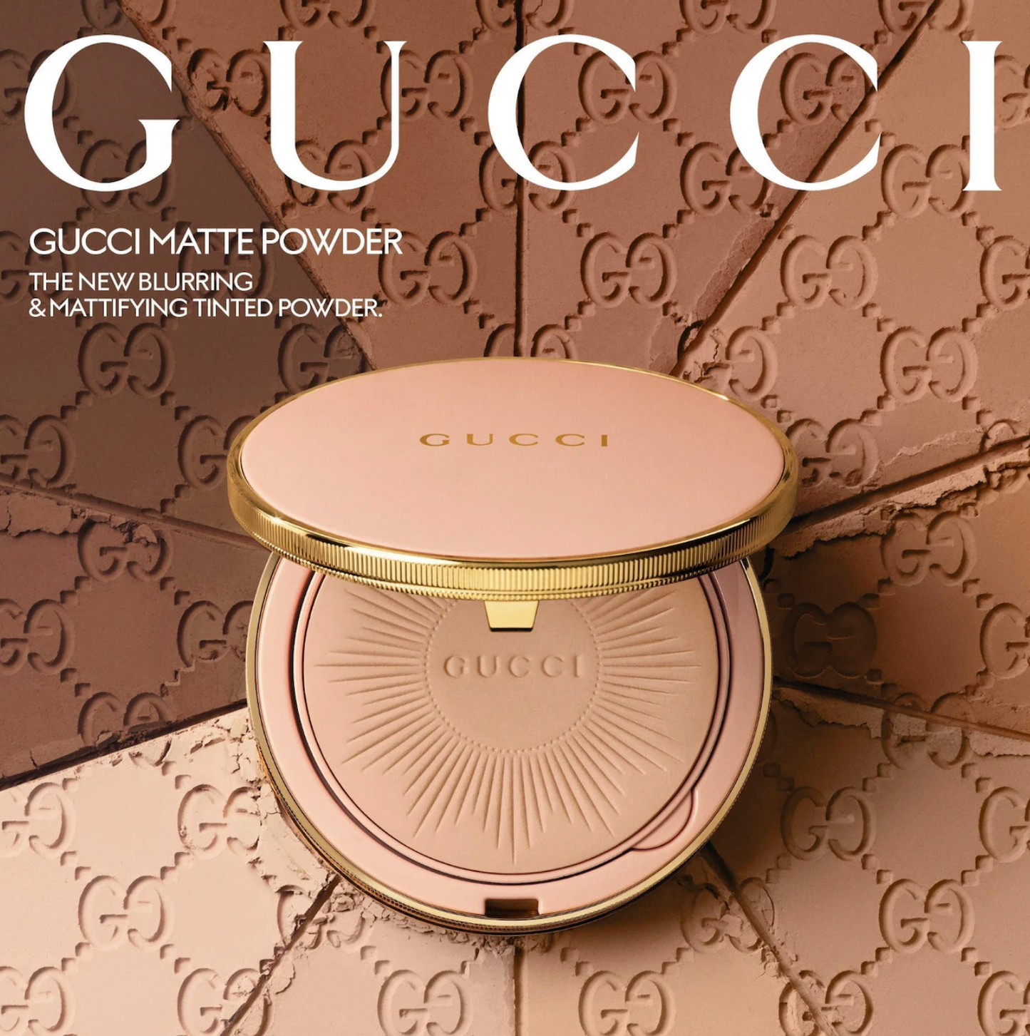 Gucci  Polvo facial matificante con 18 horas de duración