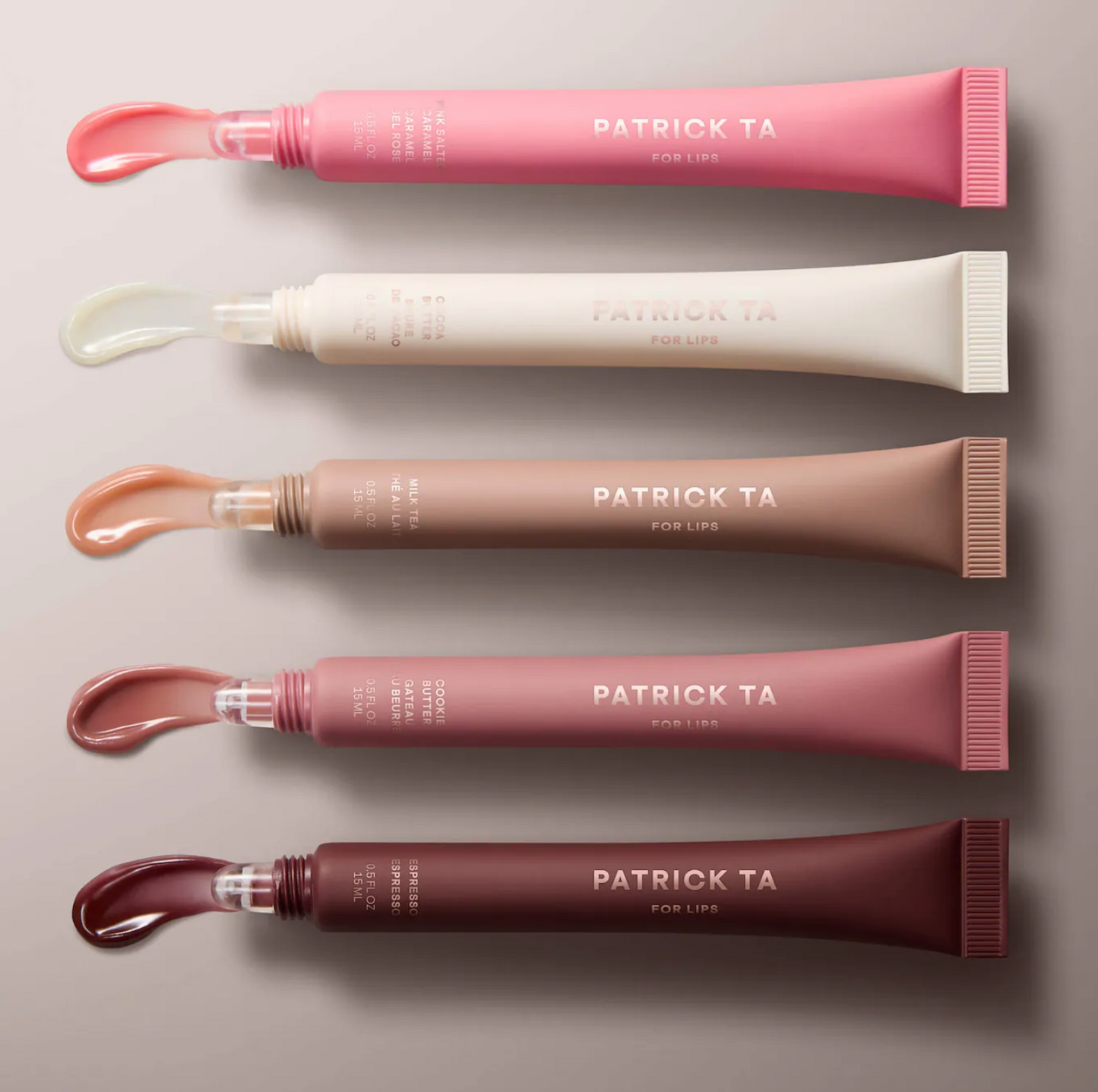PATRICK TA  Major Moisture Smoothing and Hydrating Tinted Lip Balm with Vitamin E