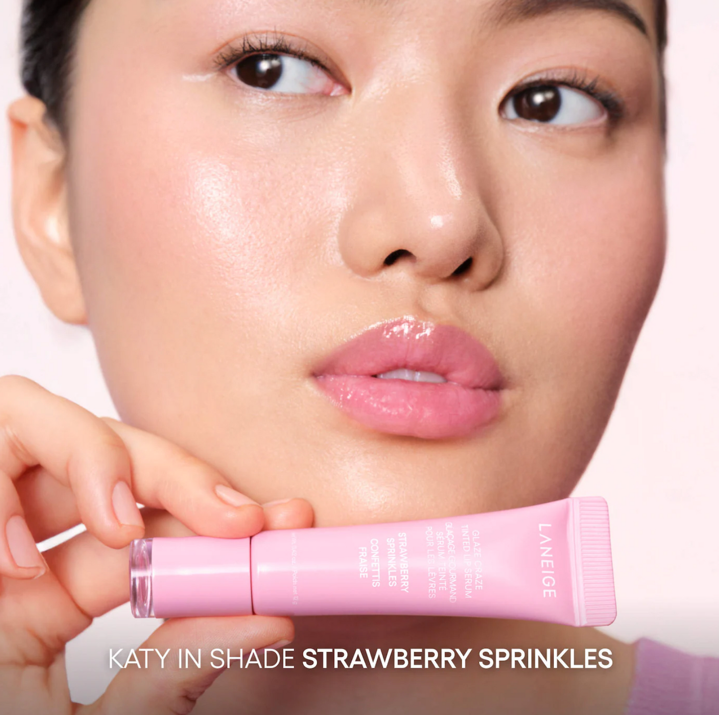 LANEIGE  Glaze Craze Donut Delight Hydrating Tinted Lip Serum Duo
