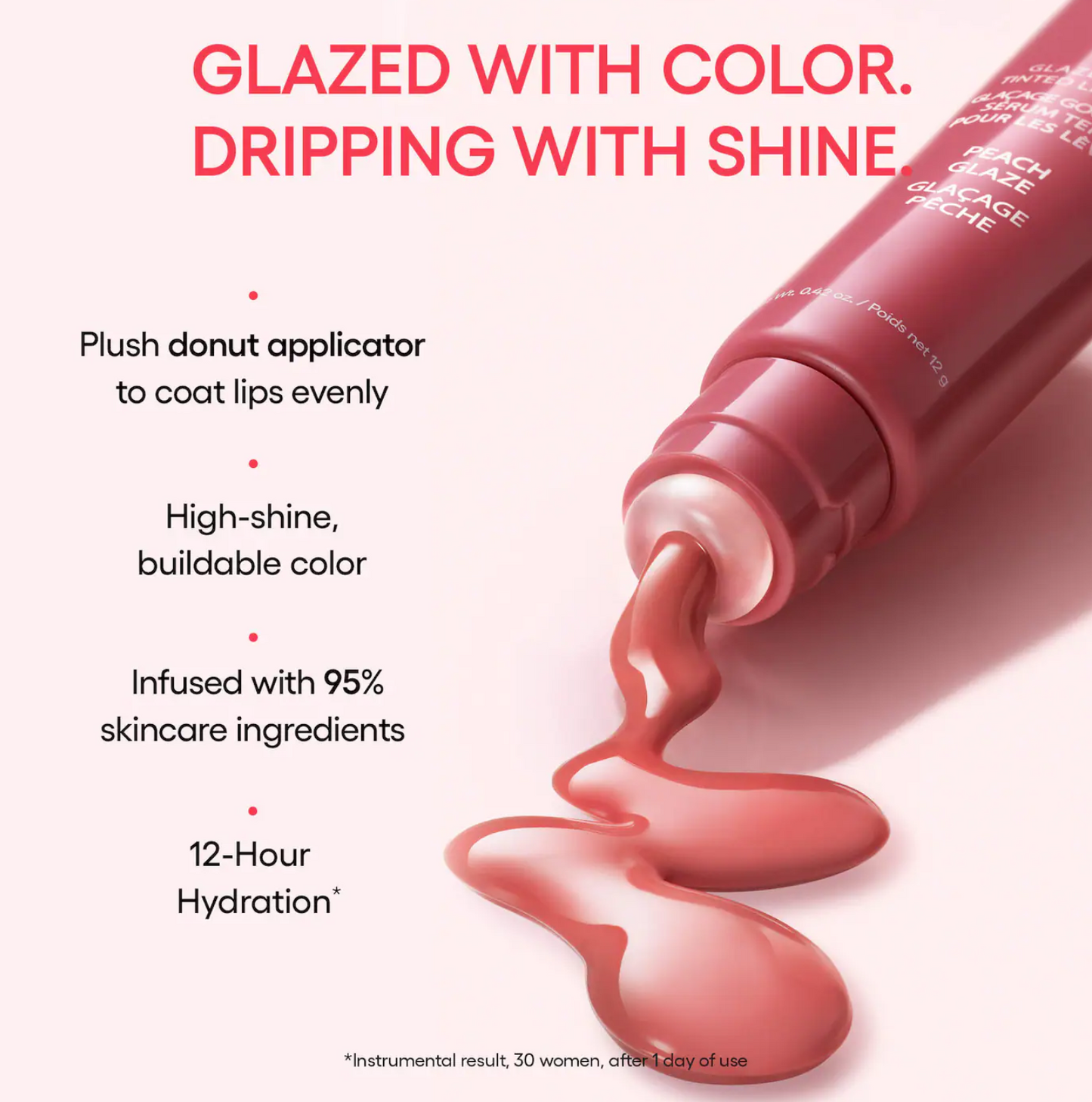 LANEIGE  Glaze Craze Donut Delight Hydrating Tinted Lip Serum Duo