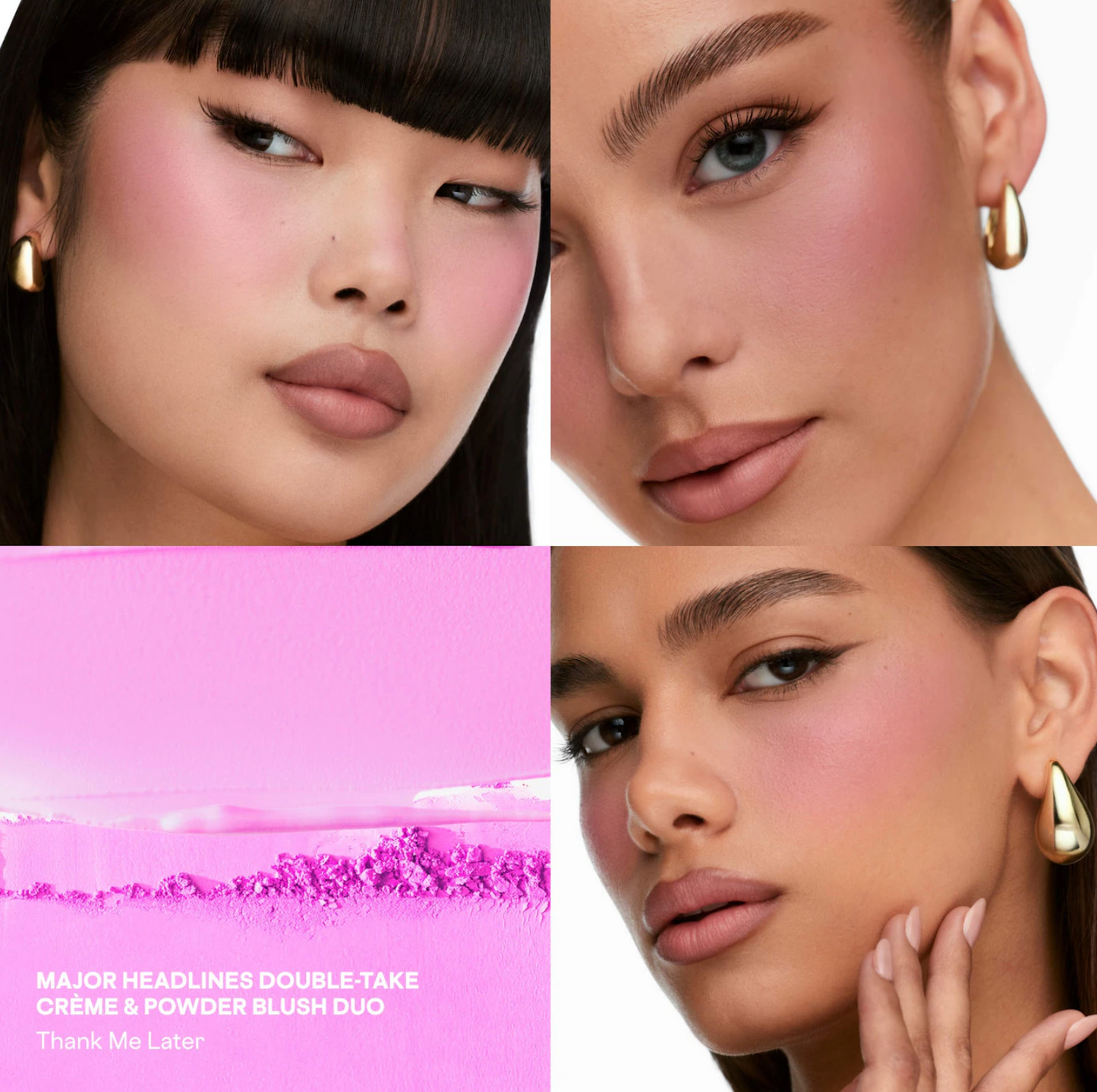 PATRICK TA  Major Headlines Double-Take Crème & Powder Blush Duo New Shades