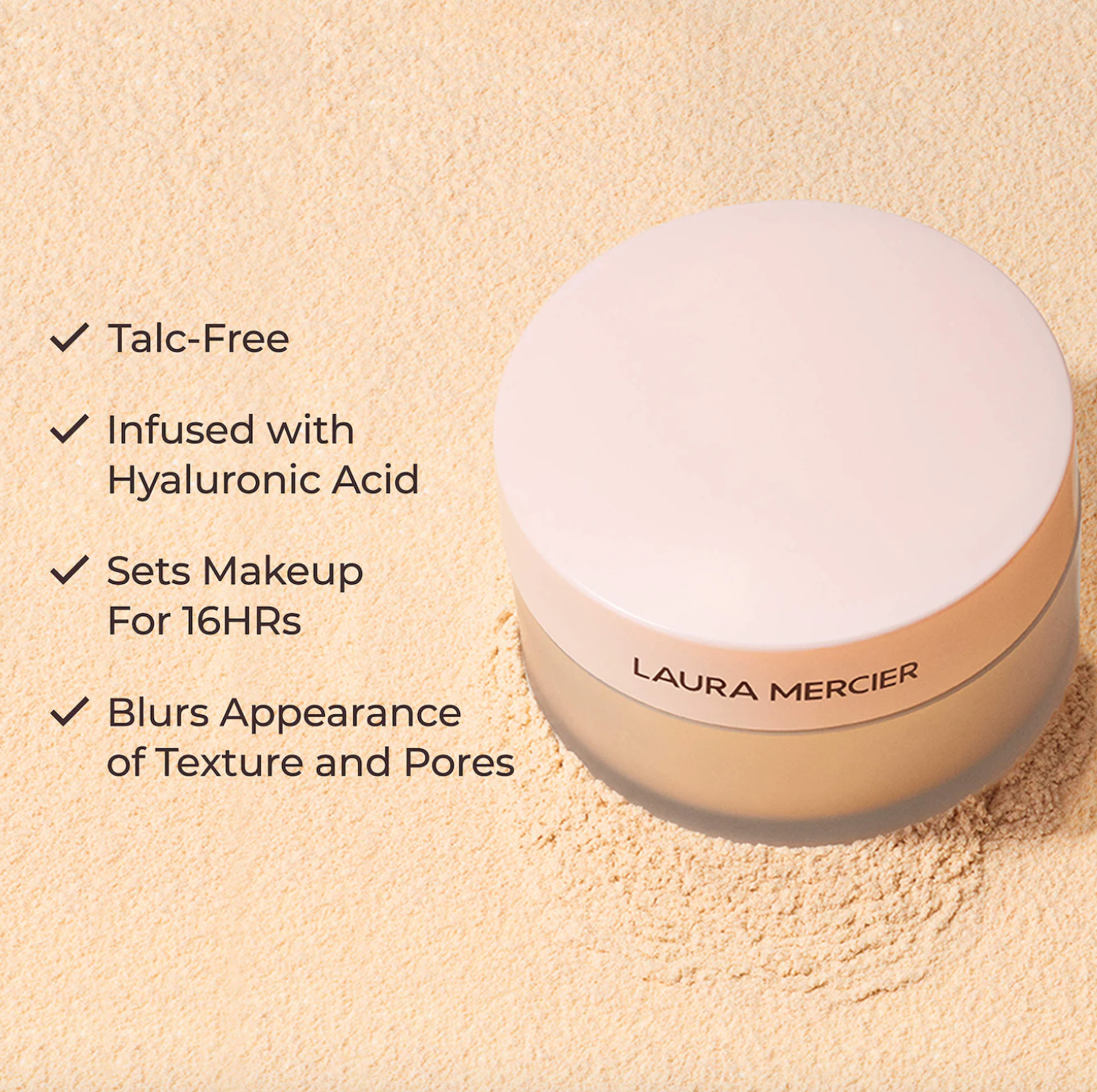 Laura Mercier  Ultra-Blur Talc-Free Longwearing Translucent Loose Setting Powder mini 6g