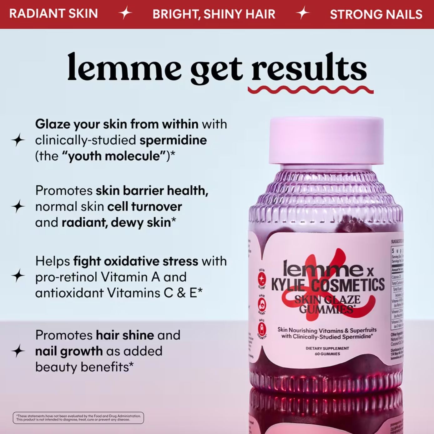 Lemme x Kylie Cosmetics: Skin Glaze Gummies