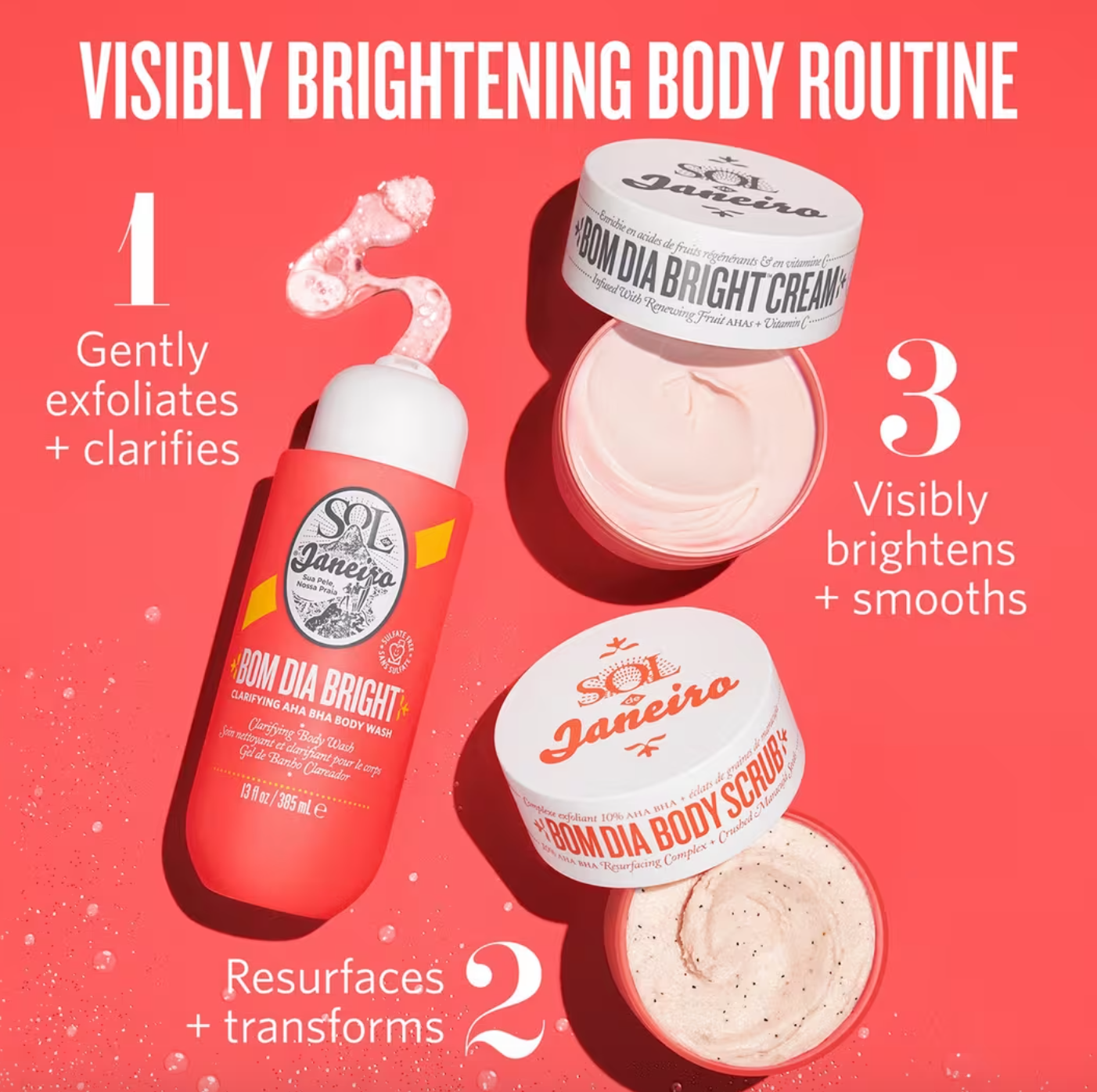 Bom Dia Body Scrub with 10% AHA BHA Resurfacing Complex