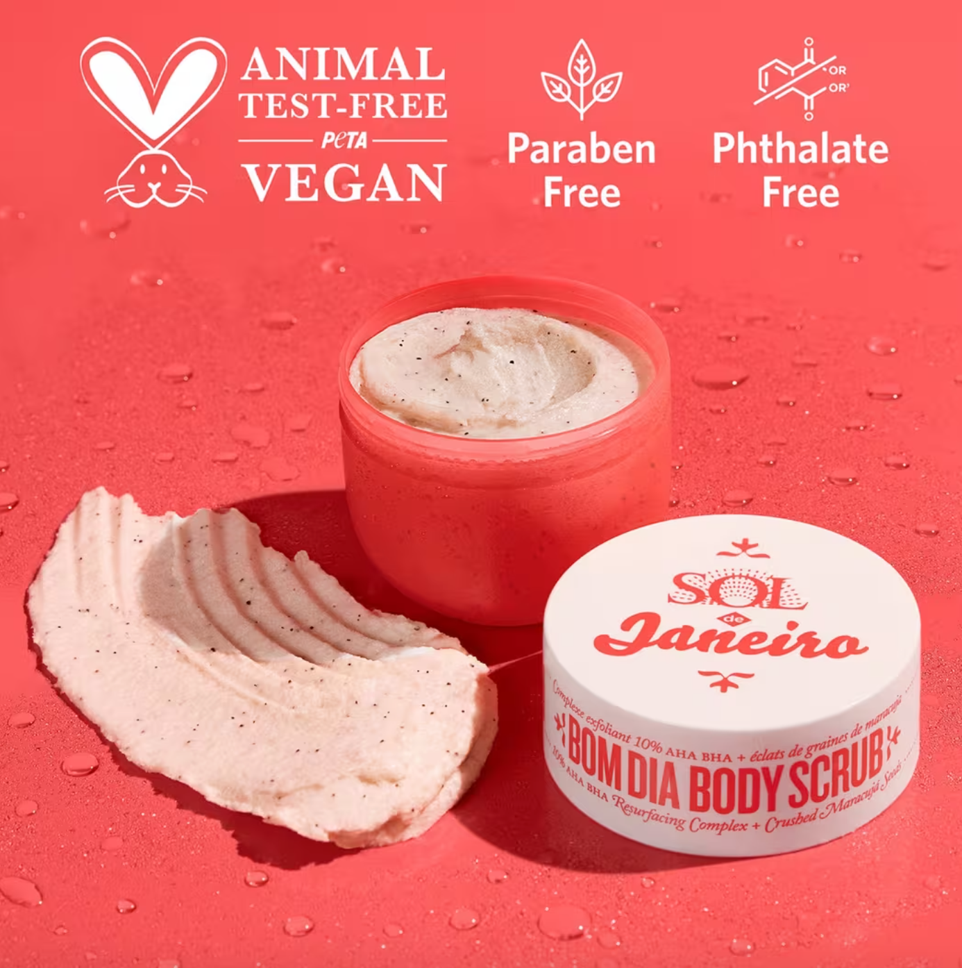 Bom Dia Body Scrub with 10% AHA BHA Resurfacing Complex