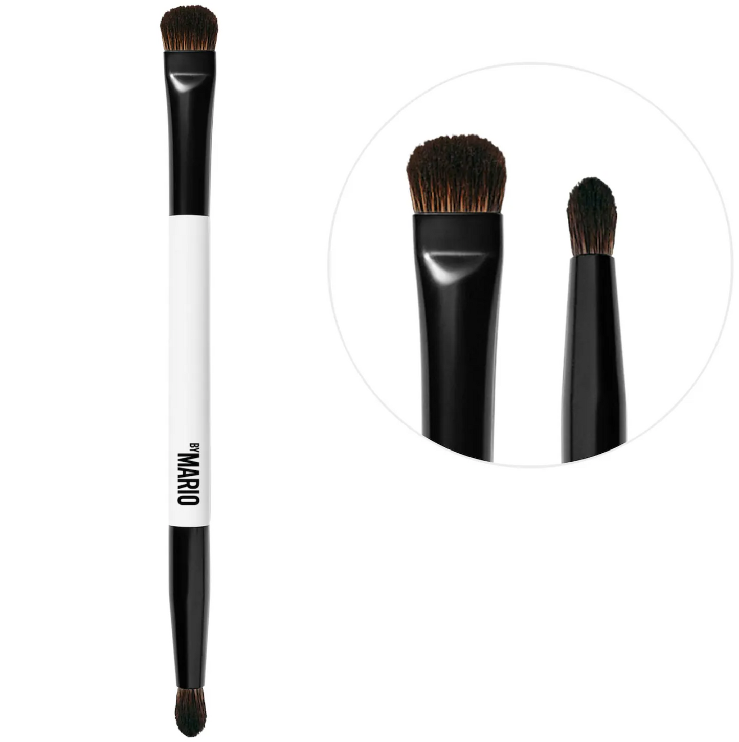 MAKEUP BY MARIO  E6 Dual-Ended Eyeshadow Brush