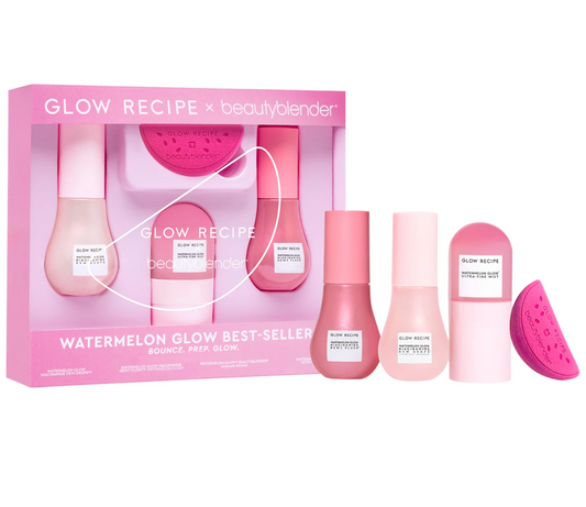 Glow Recipe  Glow Recipe X Beautyblender Watermelon Glow Bestsellers