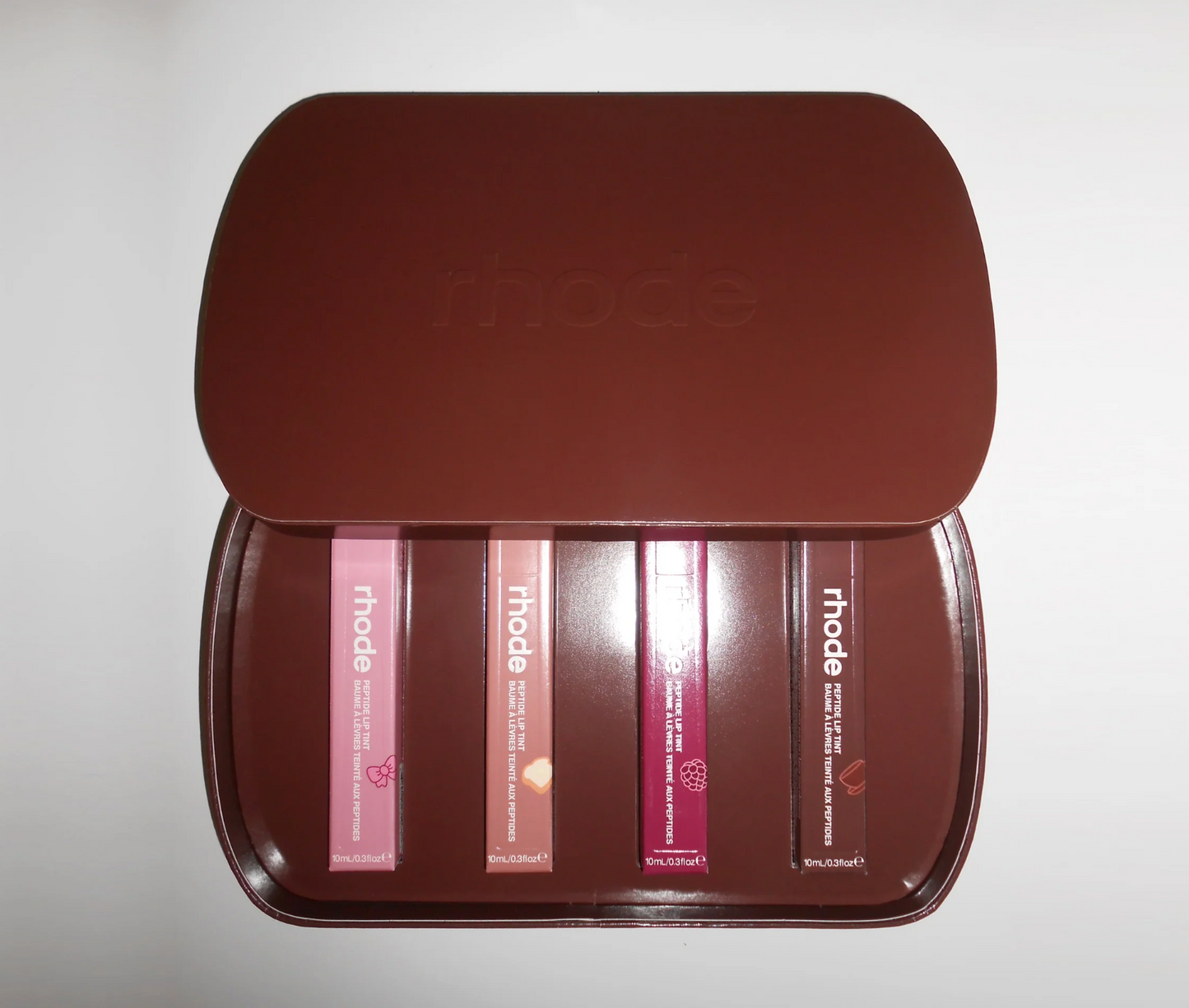 the scented peptide lip tint set