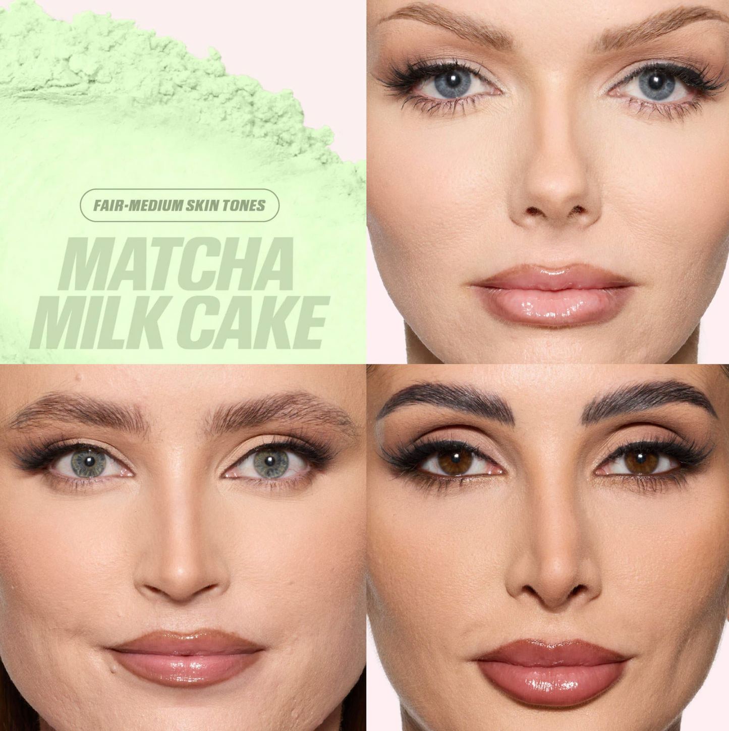 NEW HUDA BEAUTY  Easy Bake Blurring Loose Baking & Setting Powder Matcha Milk Cake