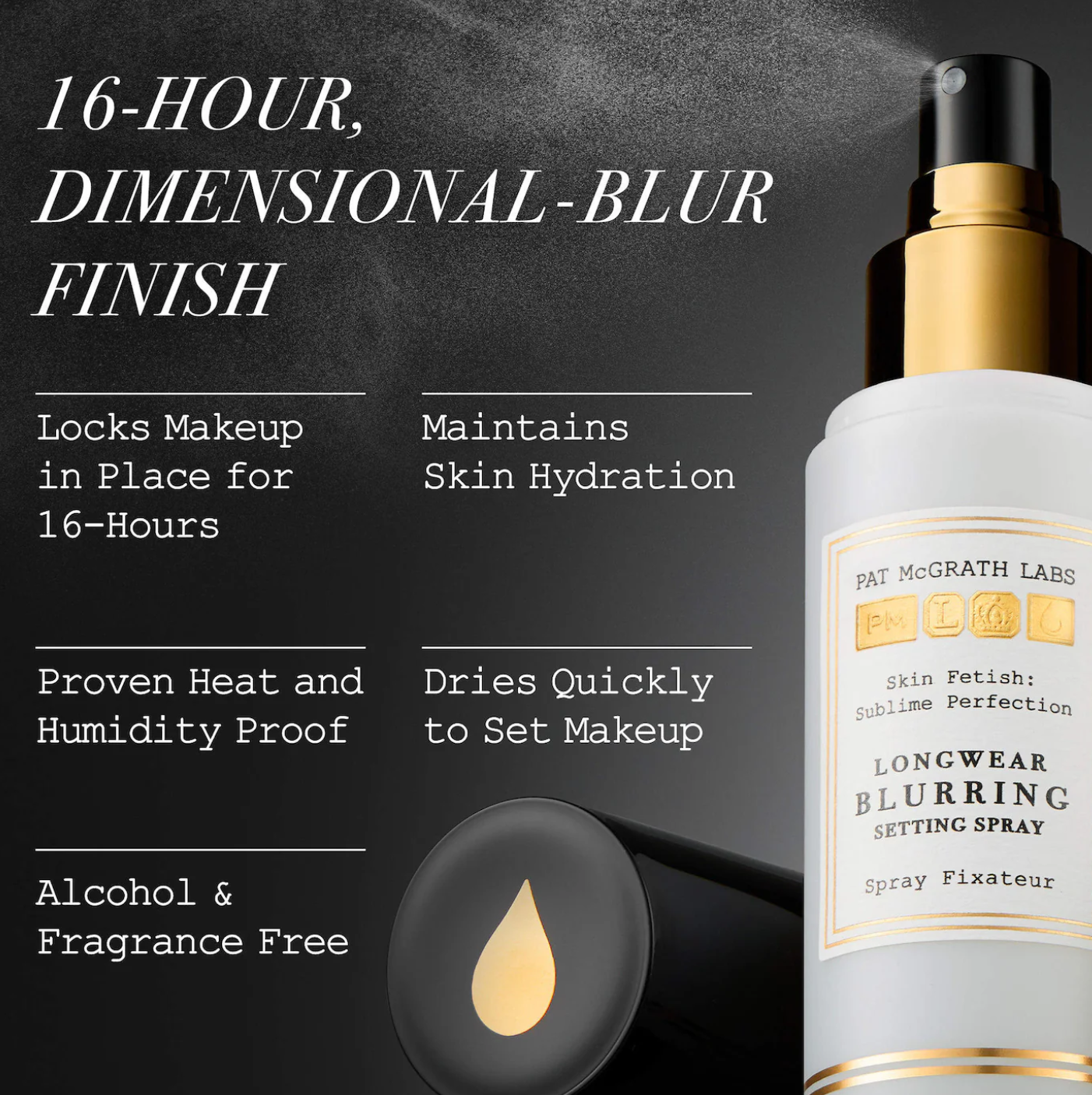 PAT McGRATH LABS  Skin Fetish: Sublime Perfection Longwear Blurring Setting Spray