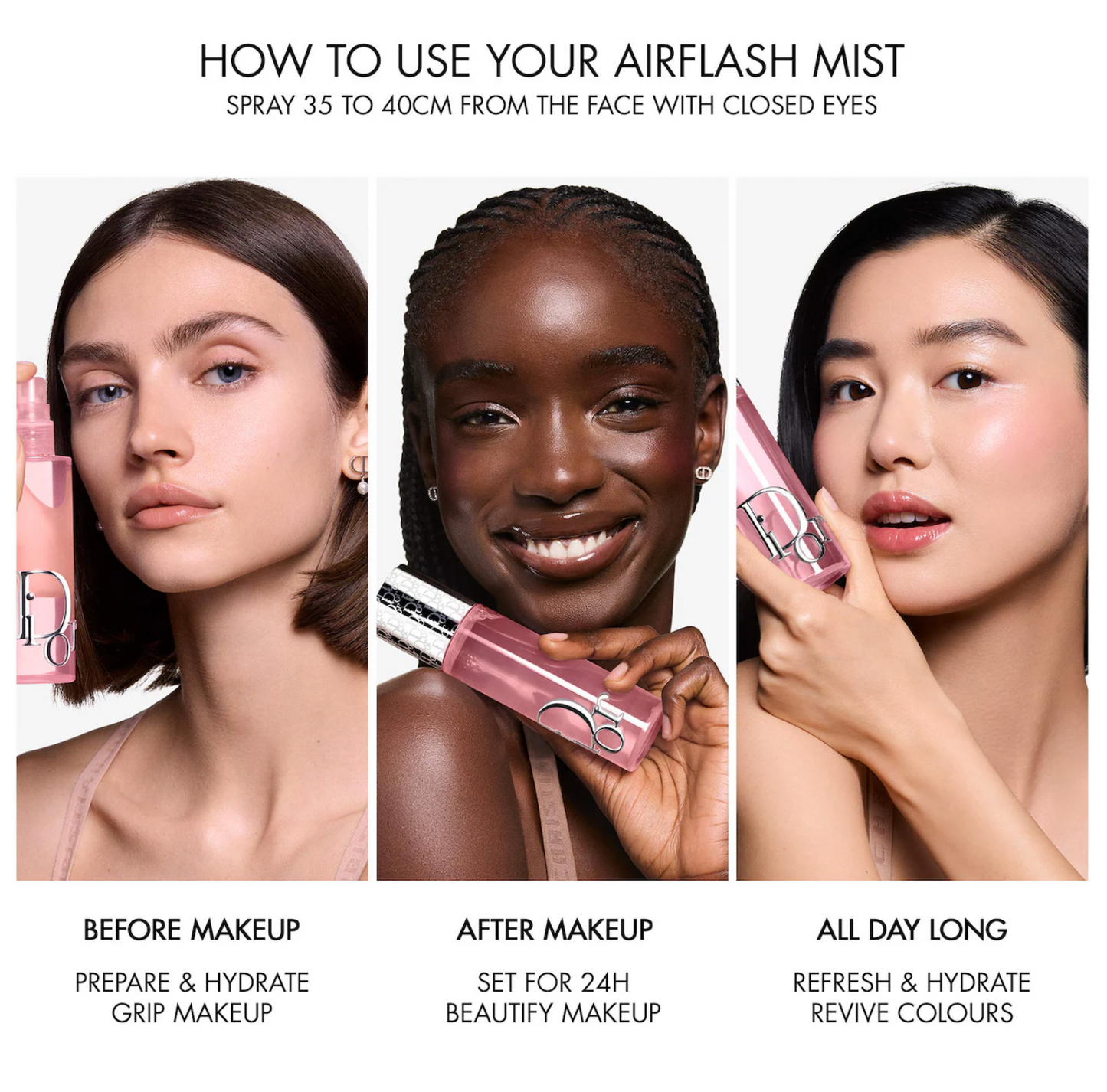 DIOR  Backstage Airflash Mist Makeup Setting Spray Sellador maquillaje