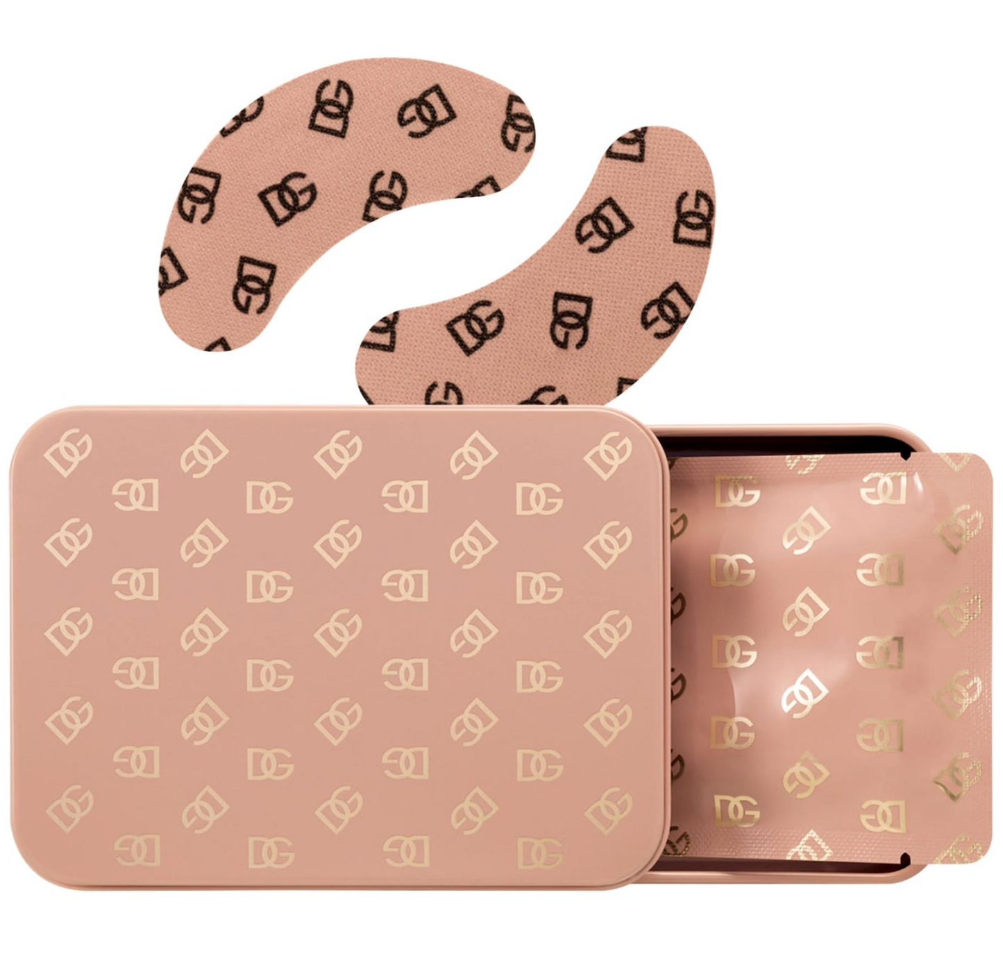 Dolce&Gabbana  No-Puff Caffeine Eye Patches Depuffing & Brightening Gel Pads with Adenosine