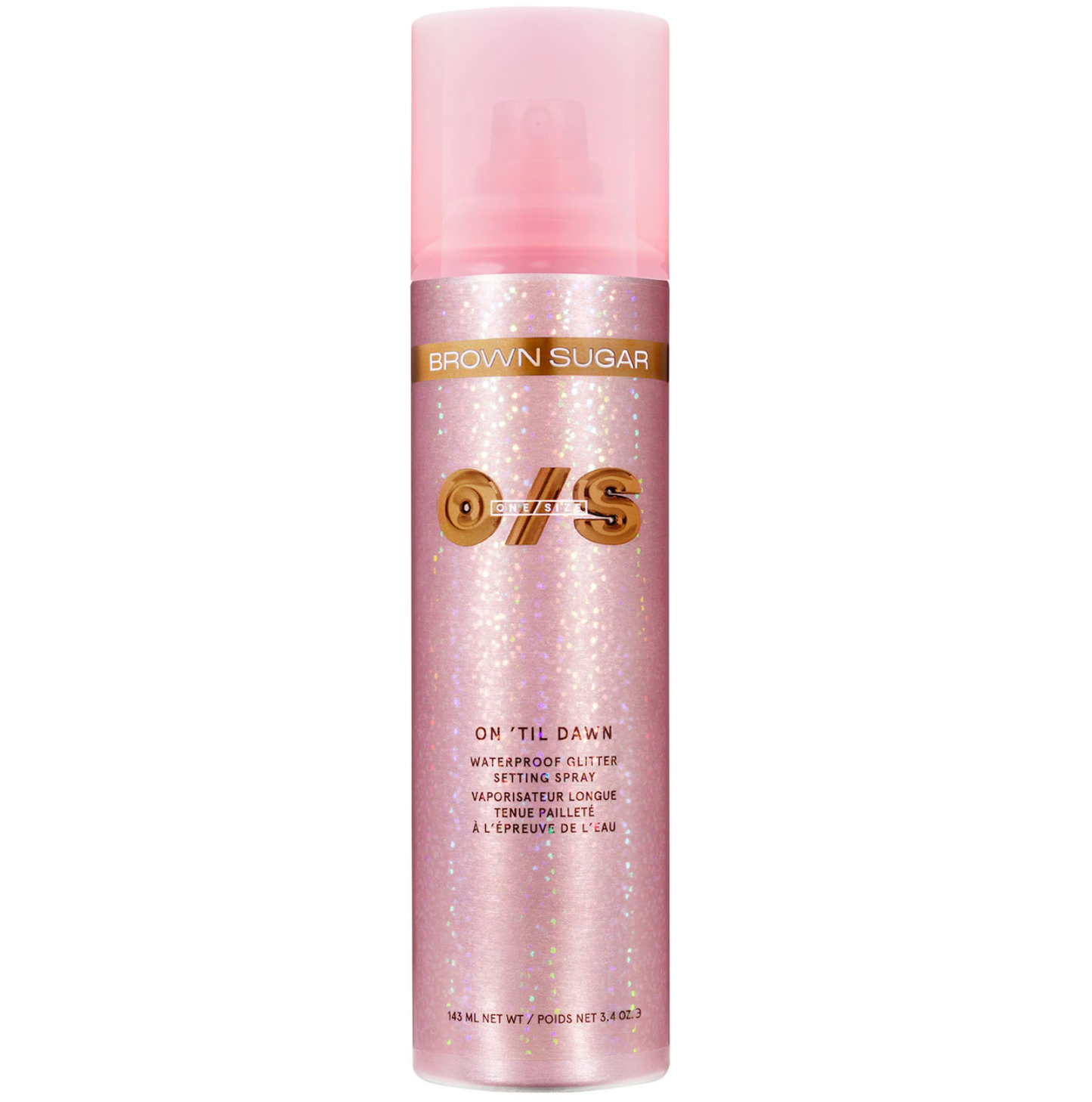 ONE/SIZE by Patrick Starrr  On 'Til Dawn Waterproof Glitter Setting Spray - Brown Sugar 143ML