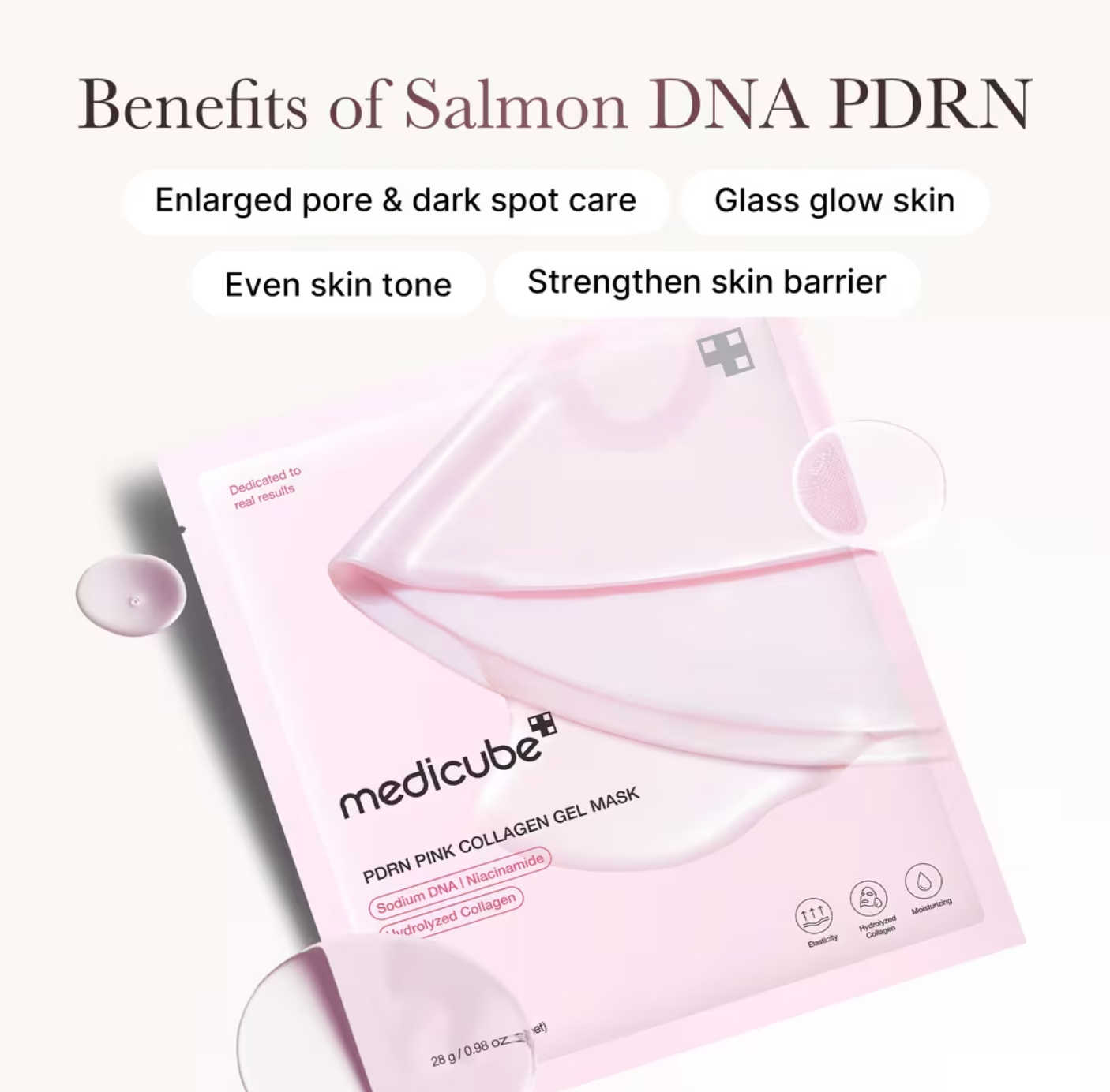PDRN Pink Collagen Gel Mask
