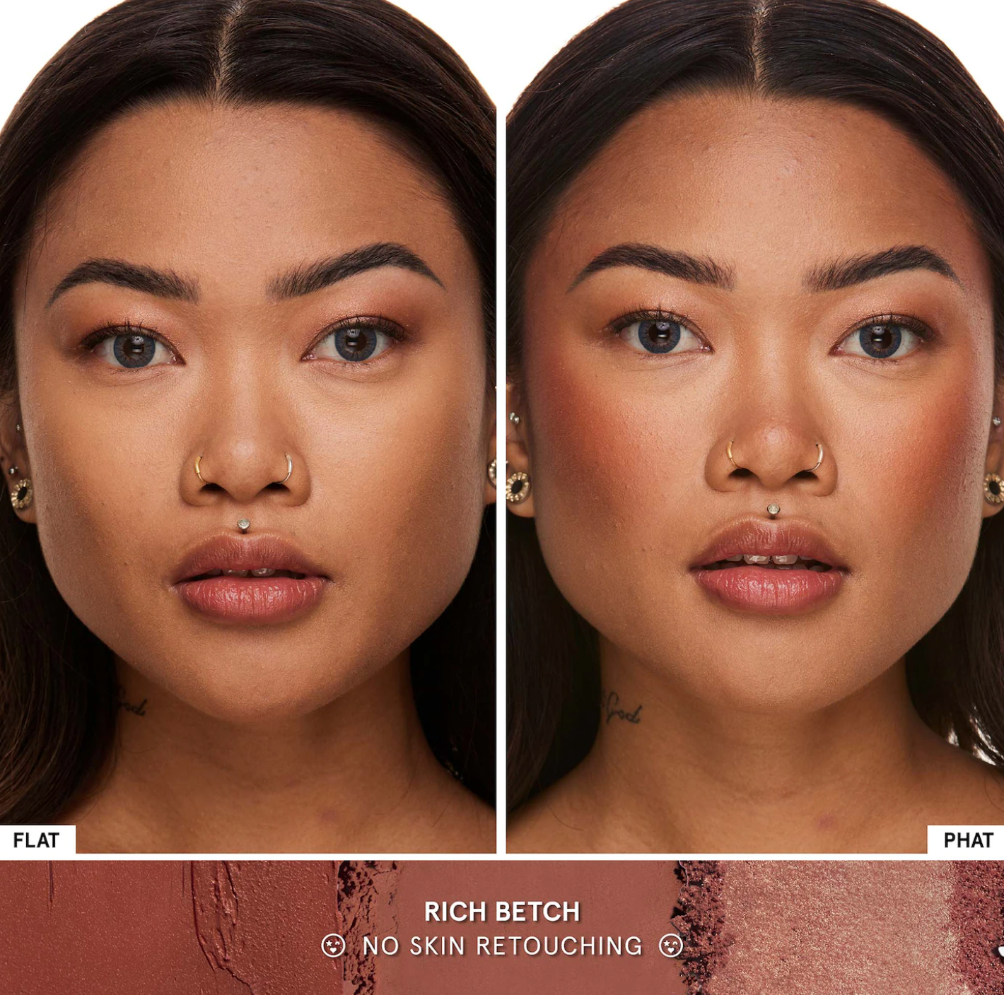 ONE/SIZE by Patrick Starrr  Cheek Clapper 3D Blush Trio Palette