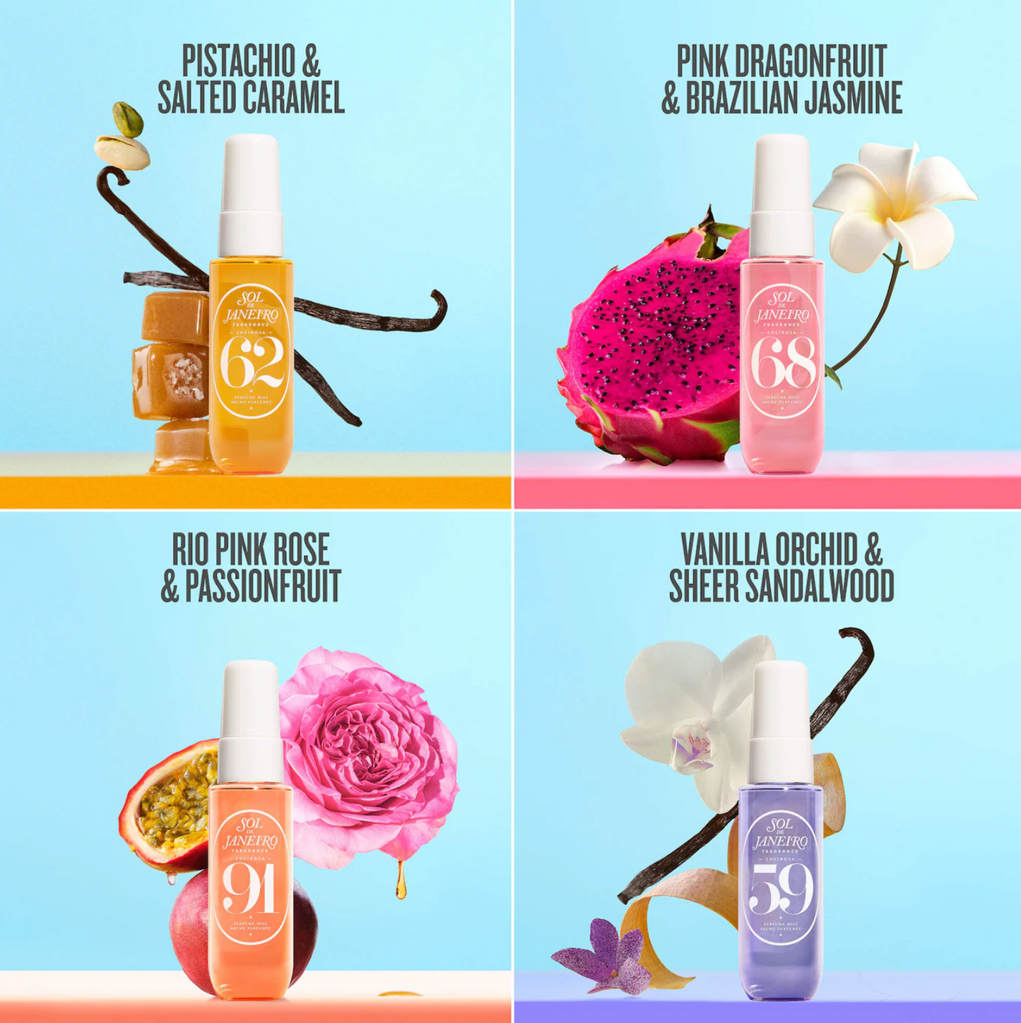 Sol de Janeiro  Cheirosa Perfume Mist Discovery Gift Set