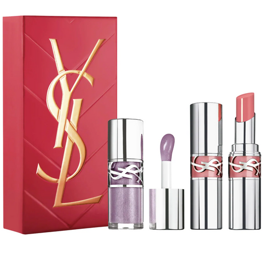 Yves Saint Laurent  YSL Loveshine Lip Oil Stick & Plumping Gloss Duo Gift Set