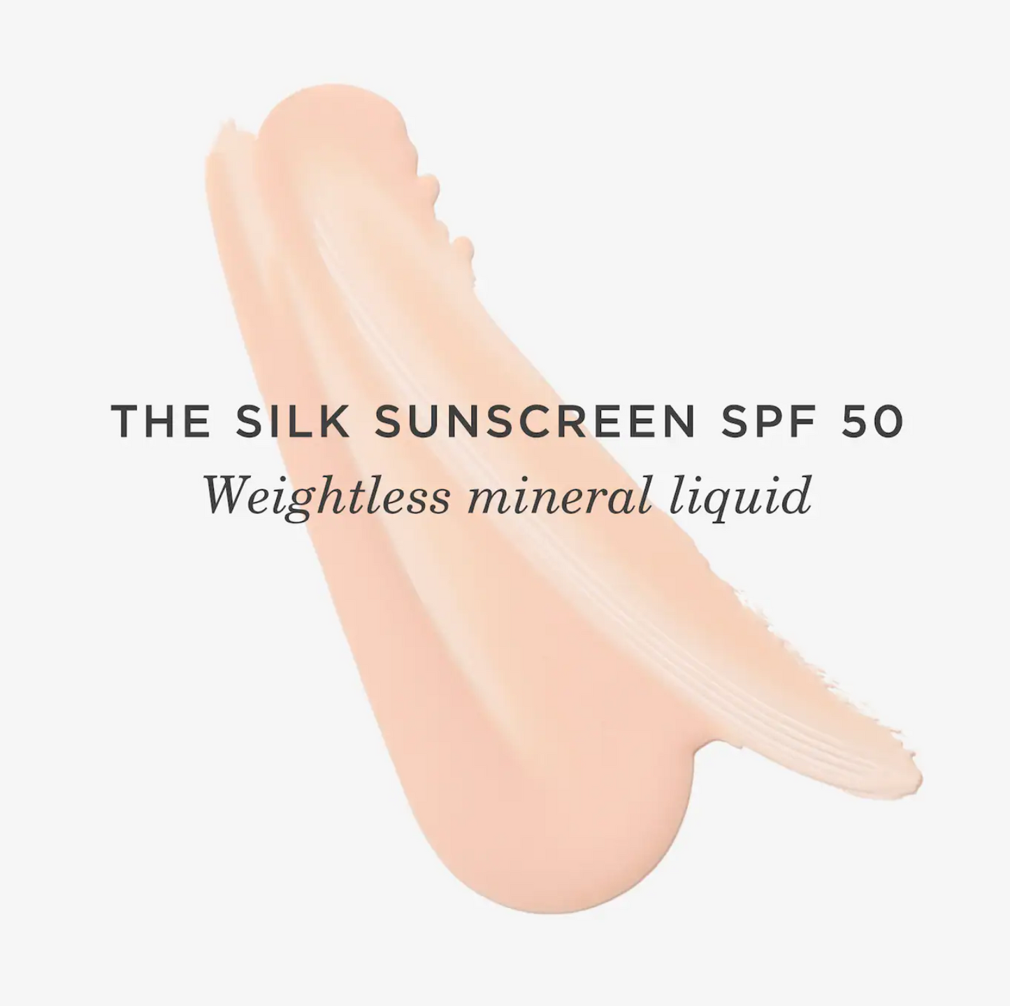 Tatcha  The Silk Sunscreen SPF 50 Weightless Mineral Sunscreen
