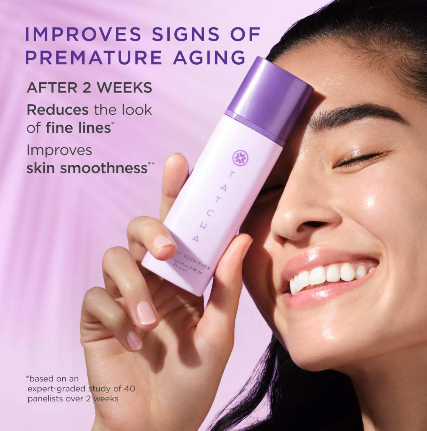 Tatcha  The Silk Sunscreen SPF 50 Weightless Mineral Sunscreen