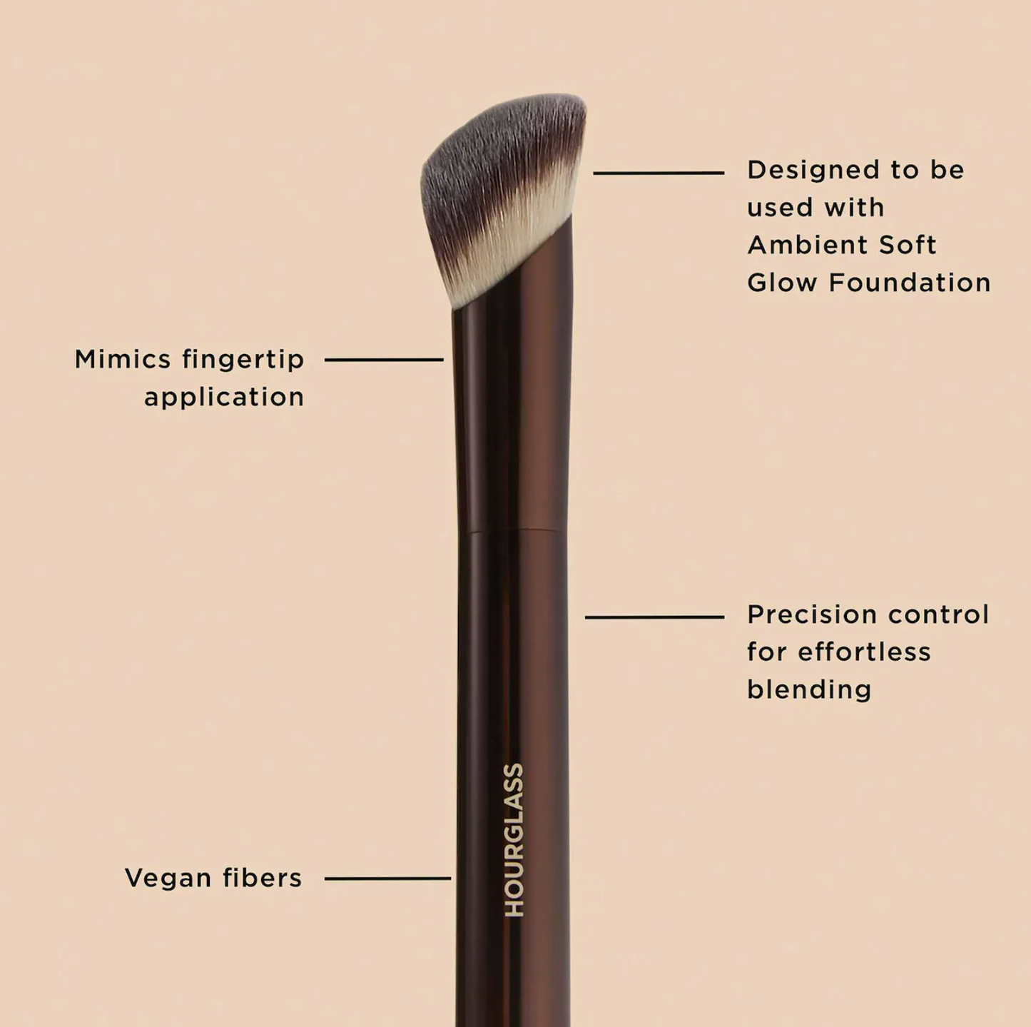 Hourglass  Ambient Soft Glow Foundation Brush