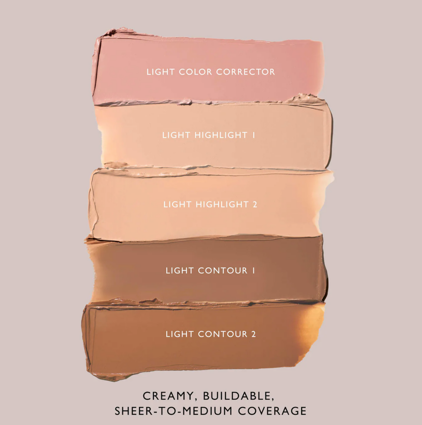 m.ph by Mary Phillips  Underpainting Face Highlight & Contour Palette