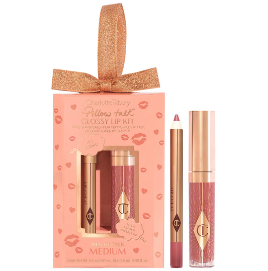 Charlotte Tilbury  Mini Pillow Talk Glossy Lip Duos ¨Medium¨