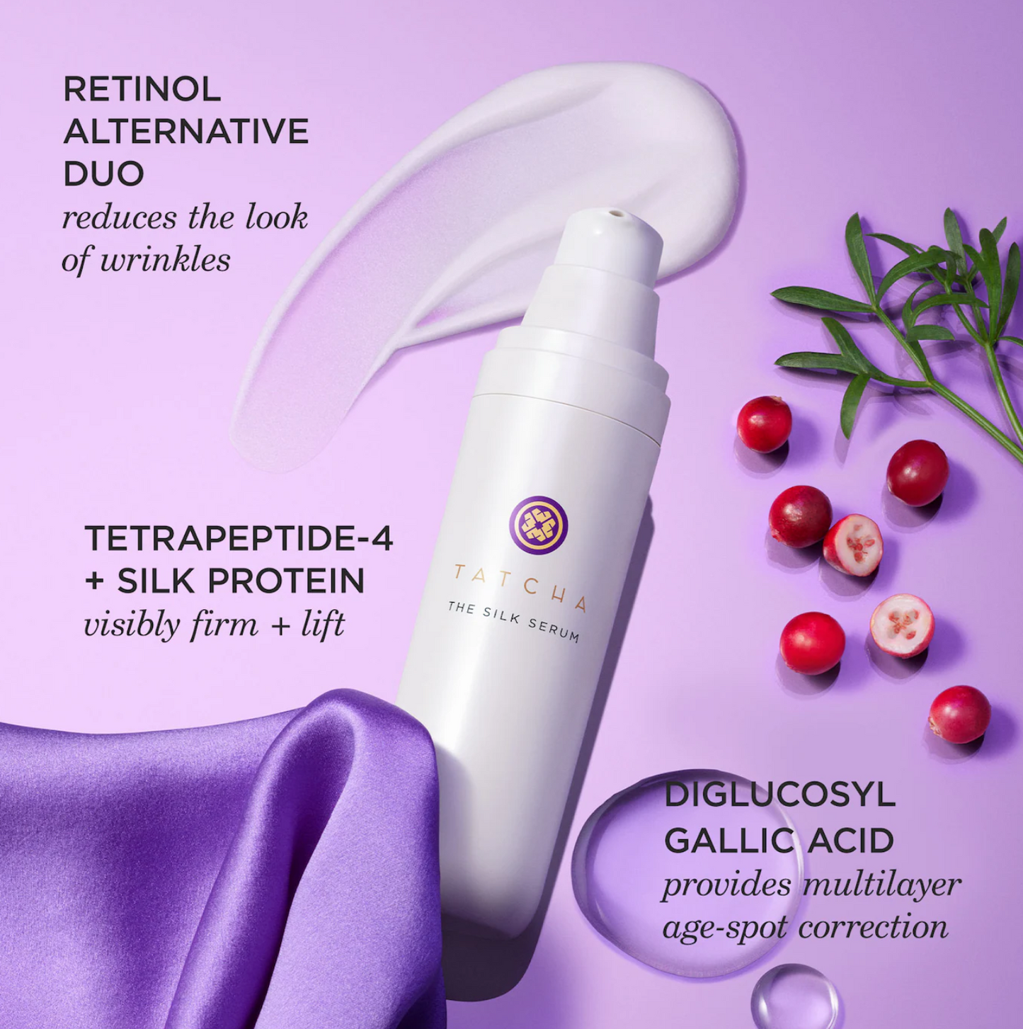 Tatcha  The Silk Serum Wrinkle-Smoothing Retinol Alternative