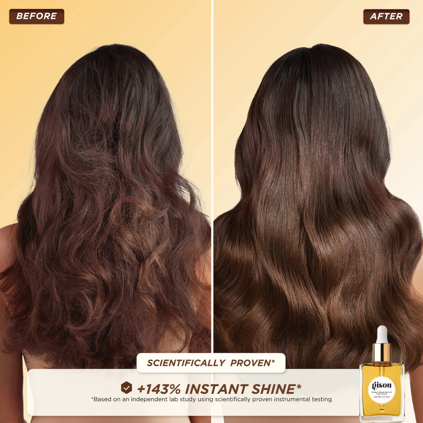 Gisou  Honey Glow Icons Hair & Lip Set