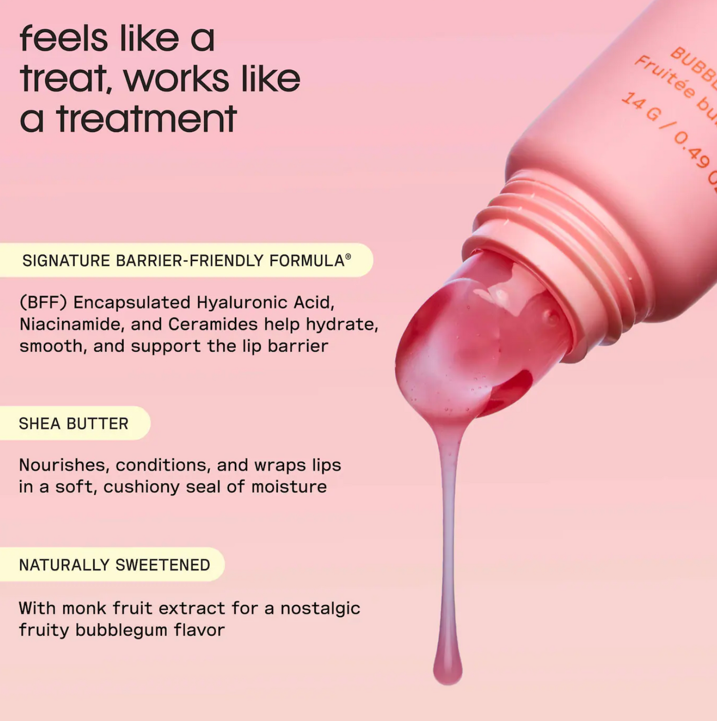 Sincerely Yours  Sugarcoat Gloss Soothing & Hydrating Lip Balm