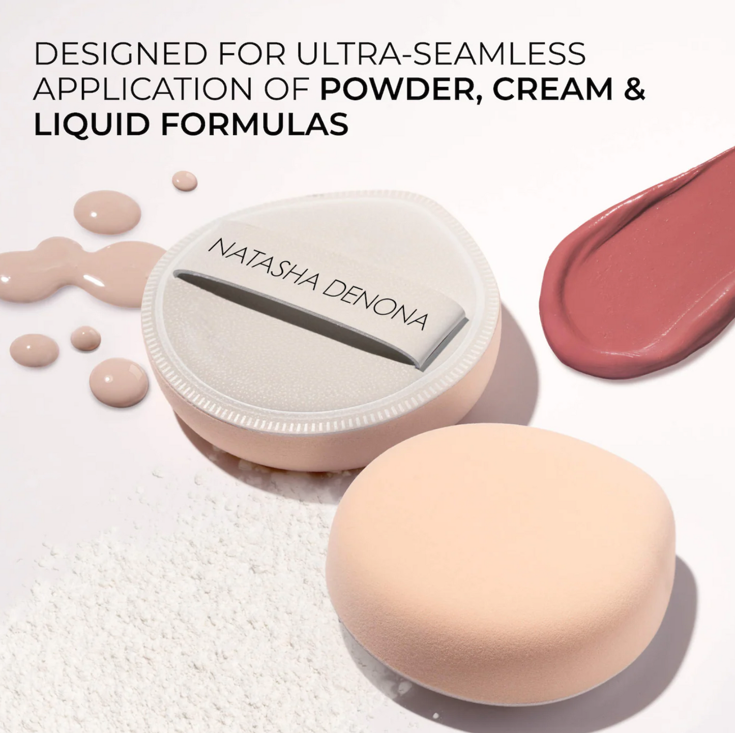 NATASHA DENONA  HY-GLAM™ Marshmallow Puff with Case