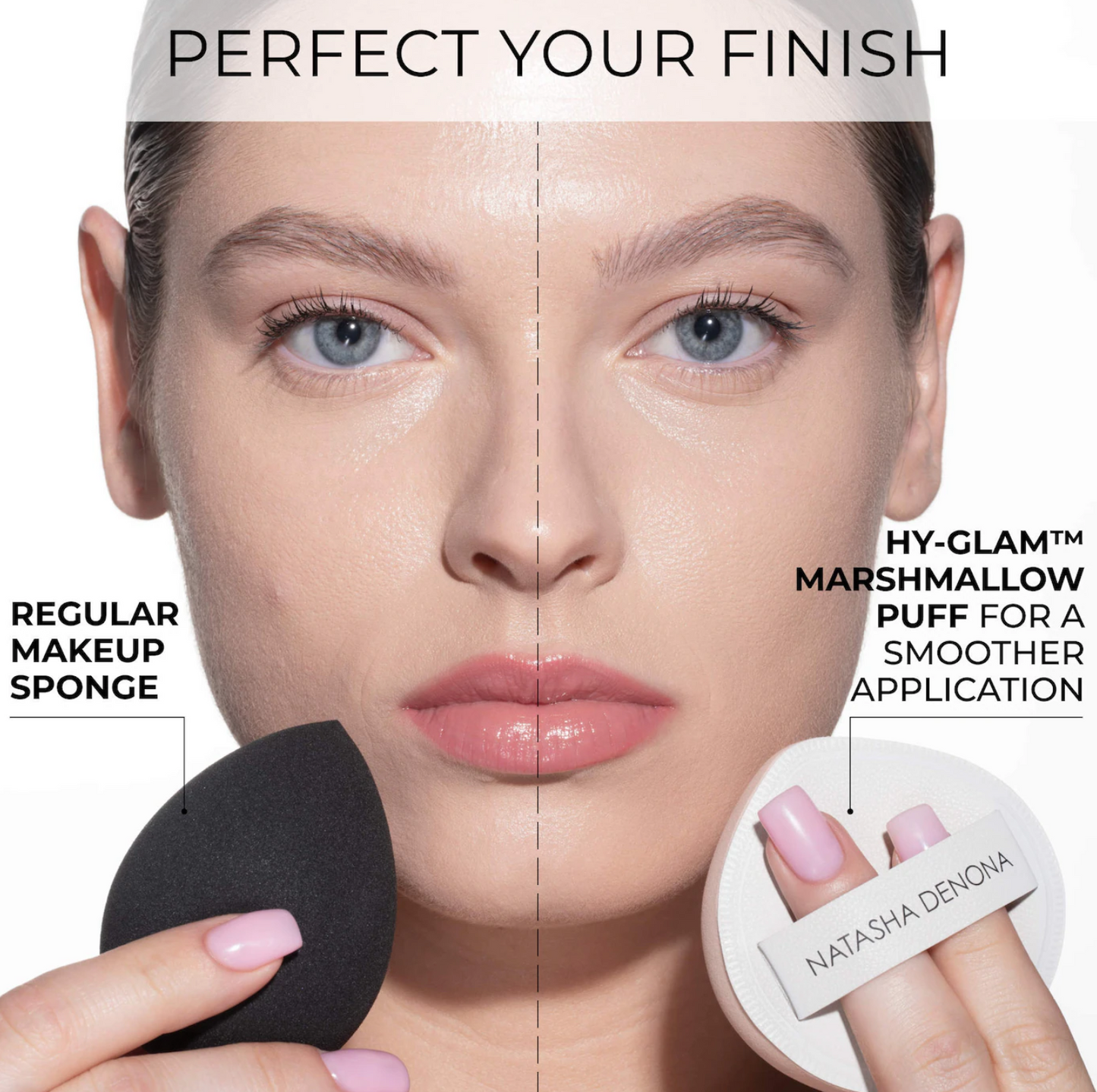 NATASHA DENONA  HY-GLAM™ Marshmallow Puff with Case