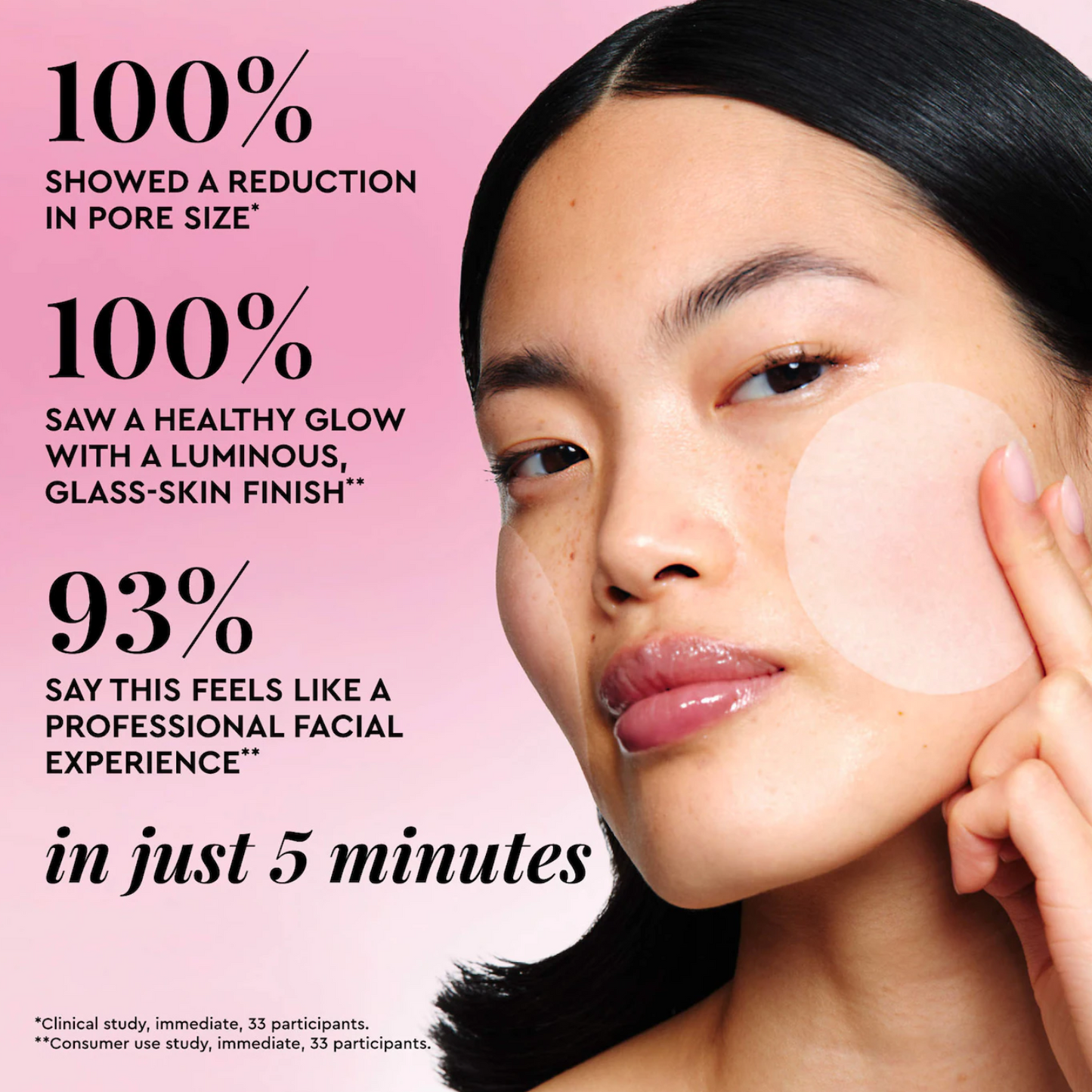 Glow Recipe  LHA + AHA Korean Watermelon Toner Pads for Hydration and Gentle Exfoliation