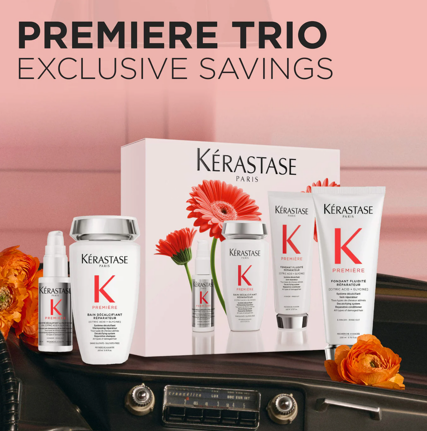 Kérastase  Première Shampoo and Conditioner Hair Gift Set for Damaged Hair
